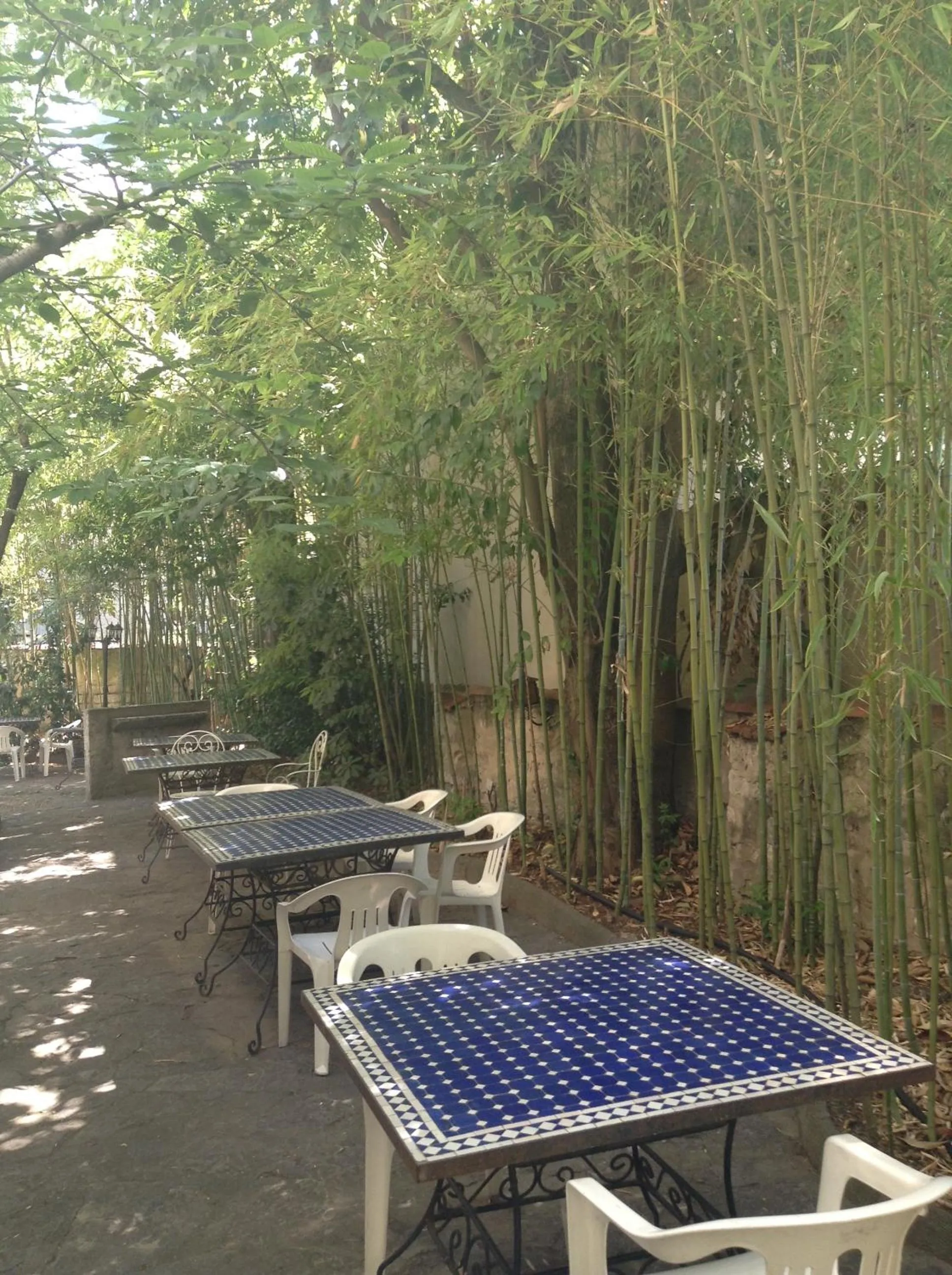 Patio in Hotel Acapulco