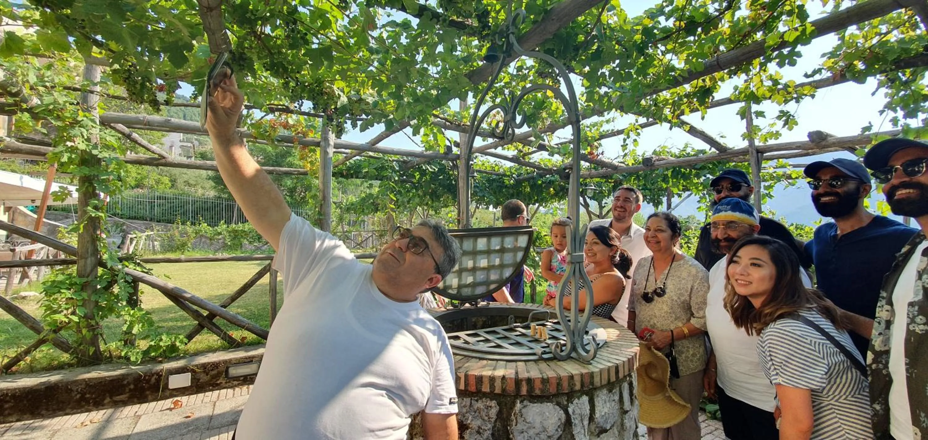 Garden view in Reale Wine Resort