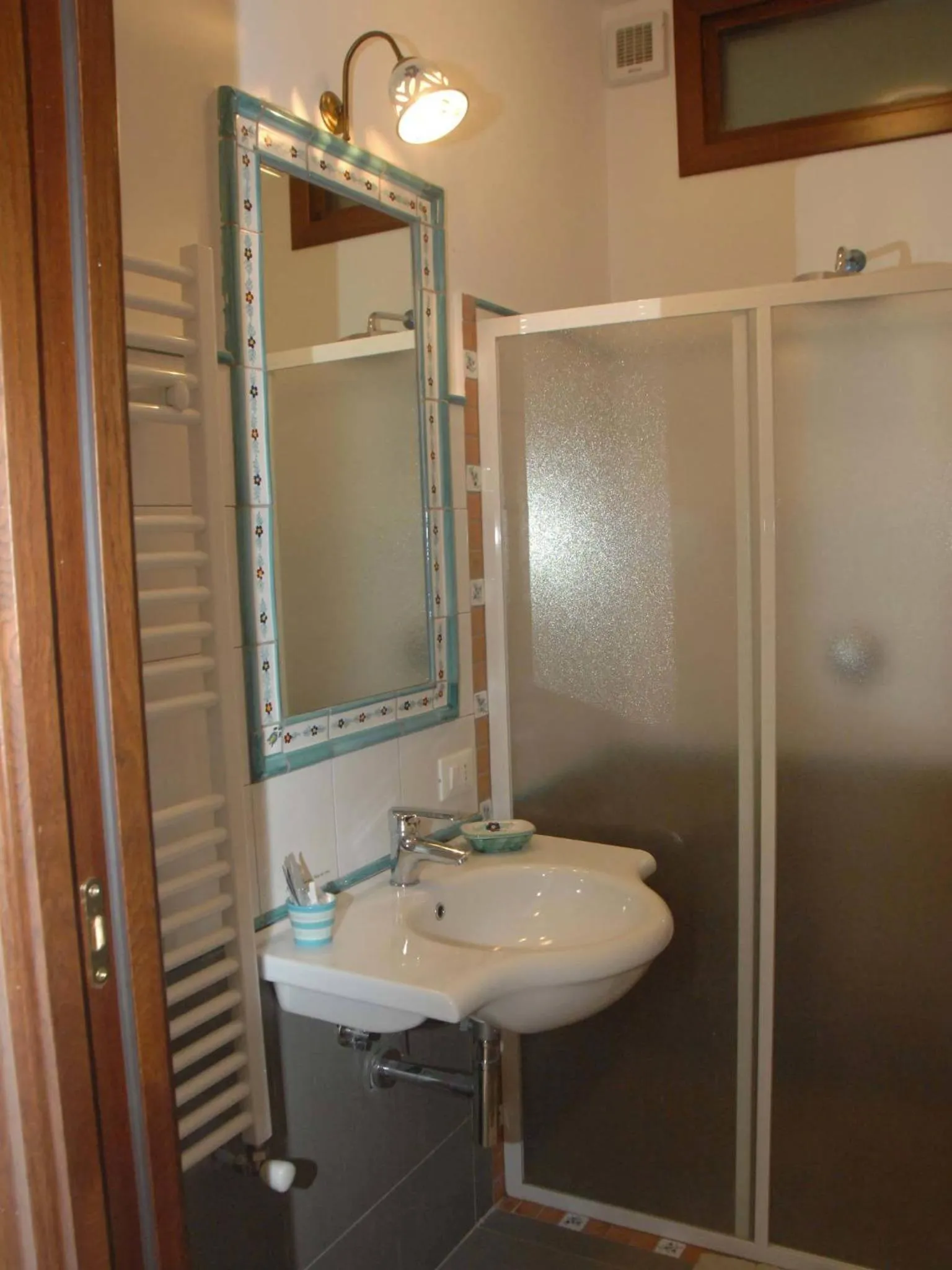 Shower in Reale Wine Resort