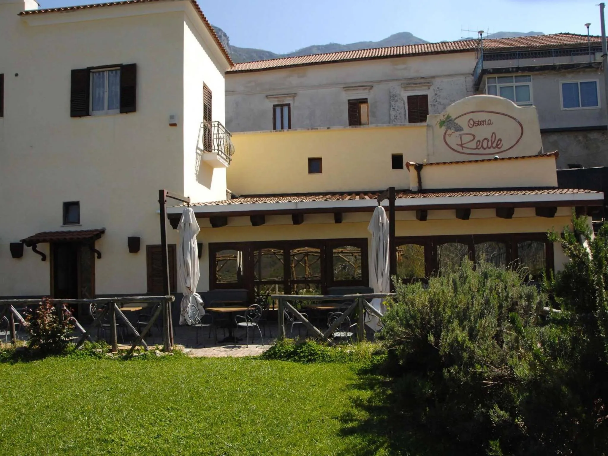 Property logo or sign in Reale Wine Resort