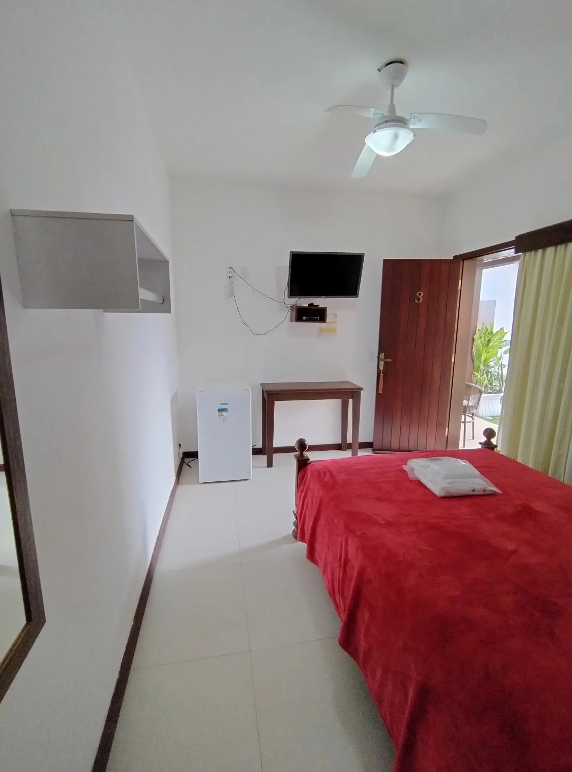 Bed in Pousada Fazendinha Unamar