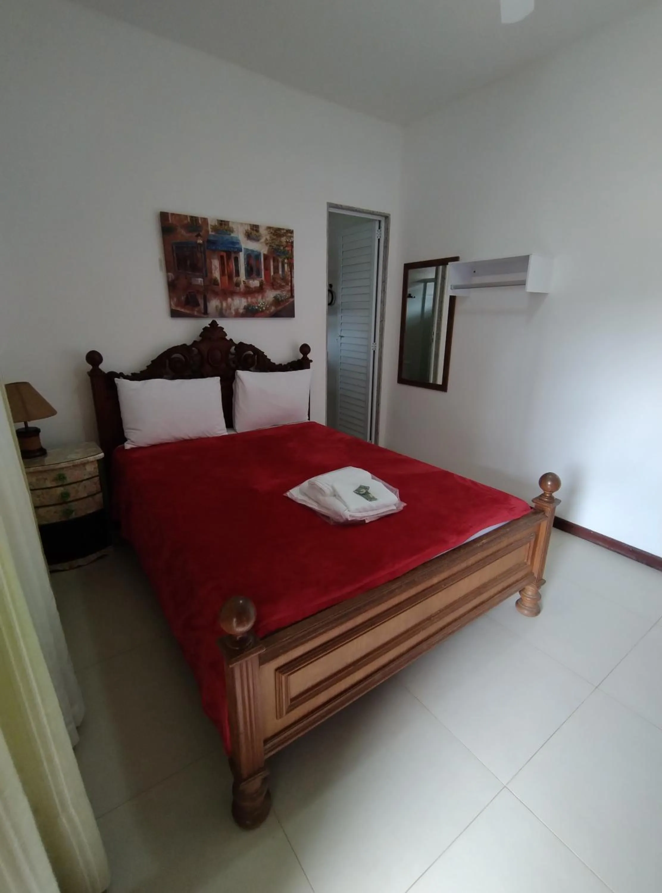 Bed in Pousada Fazendinha Unamar