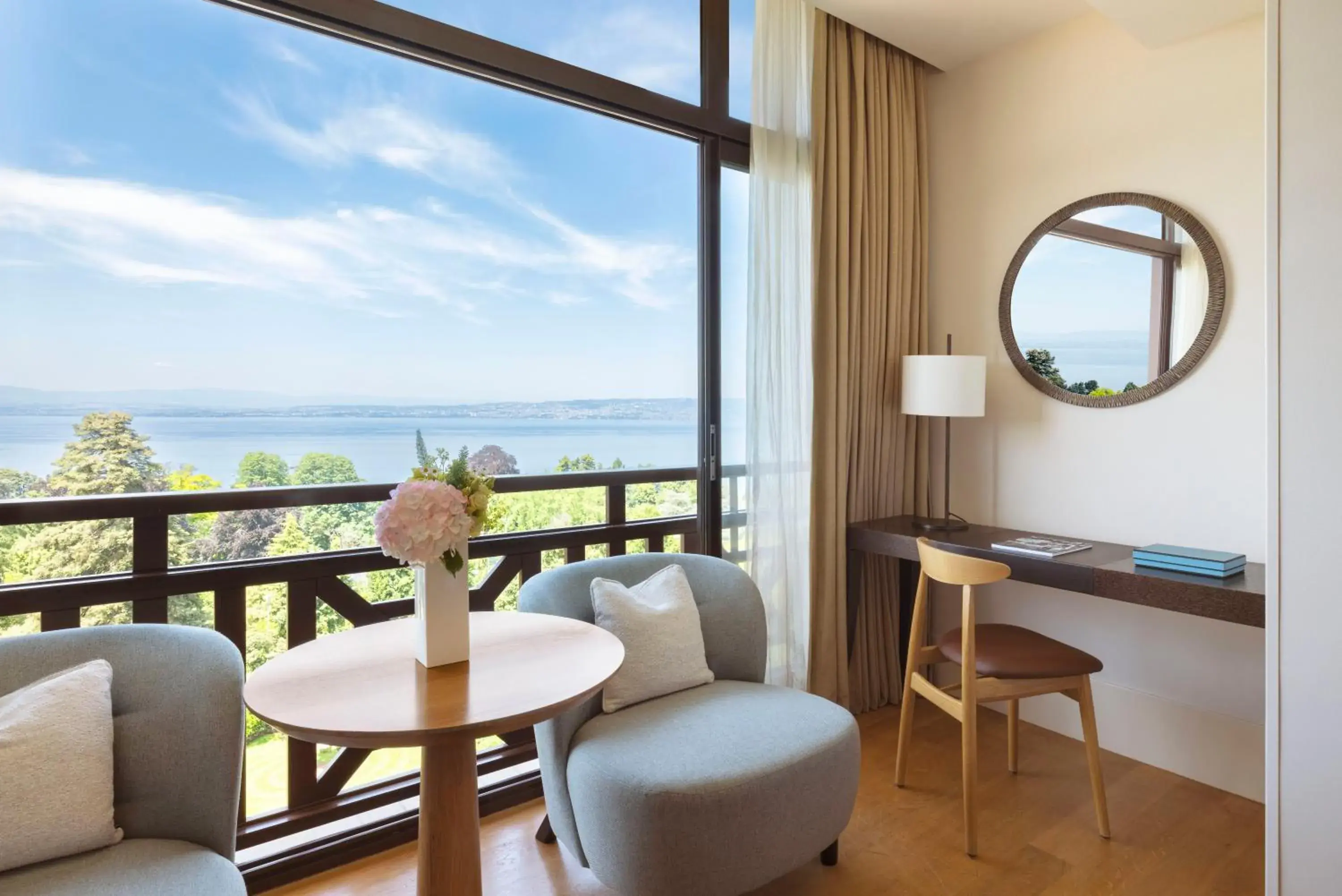 View (from property/room) in Hôtel Ermitage View (from property/room) in Hôtel Ermitage