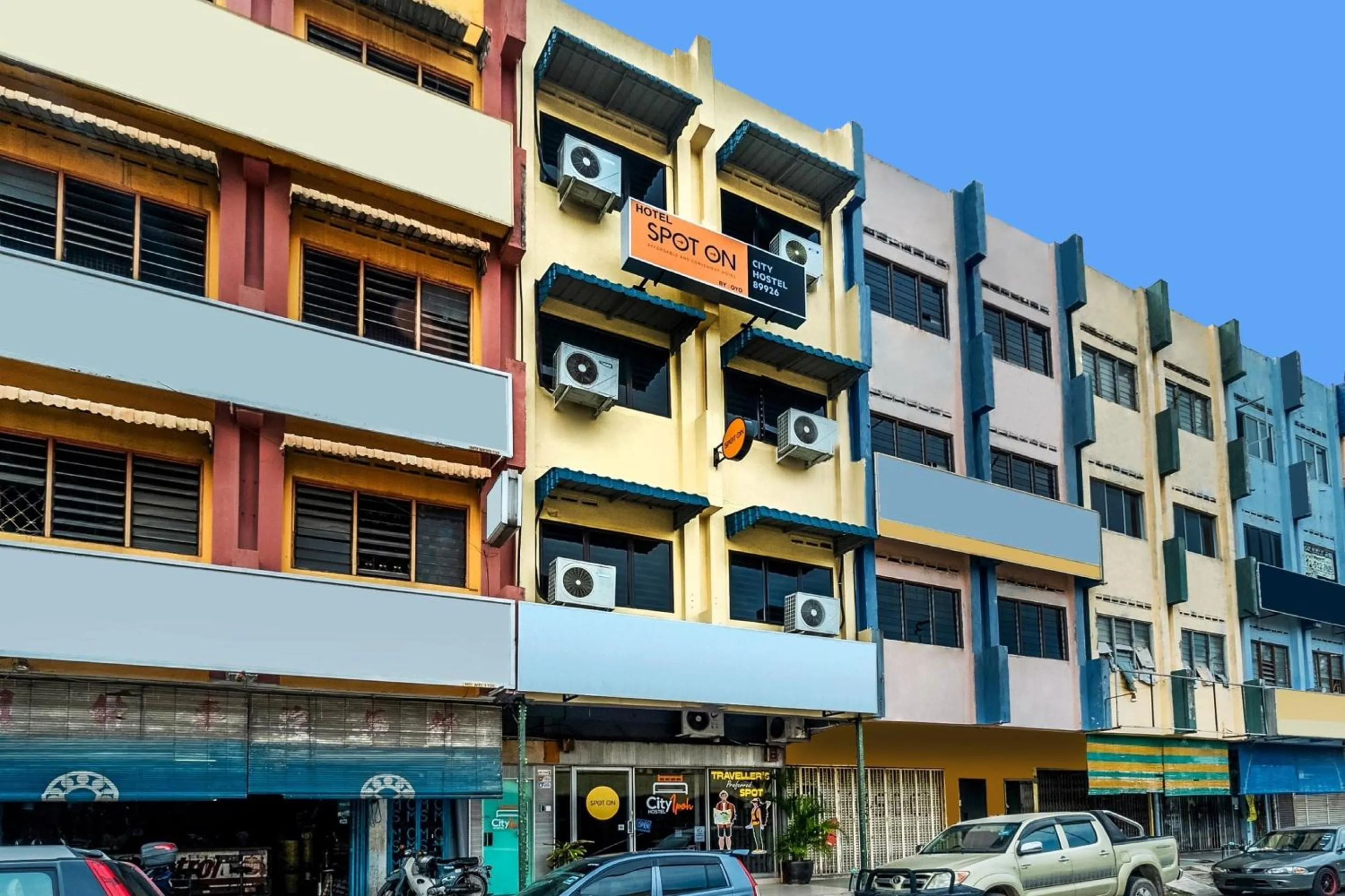 Facade/entrance in Hotel O City Hostel Ipoh