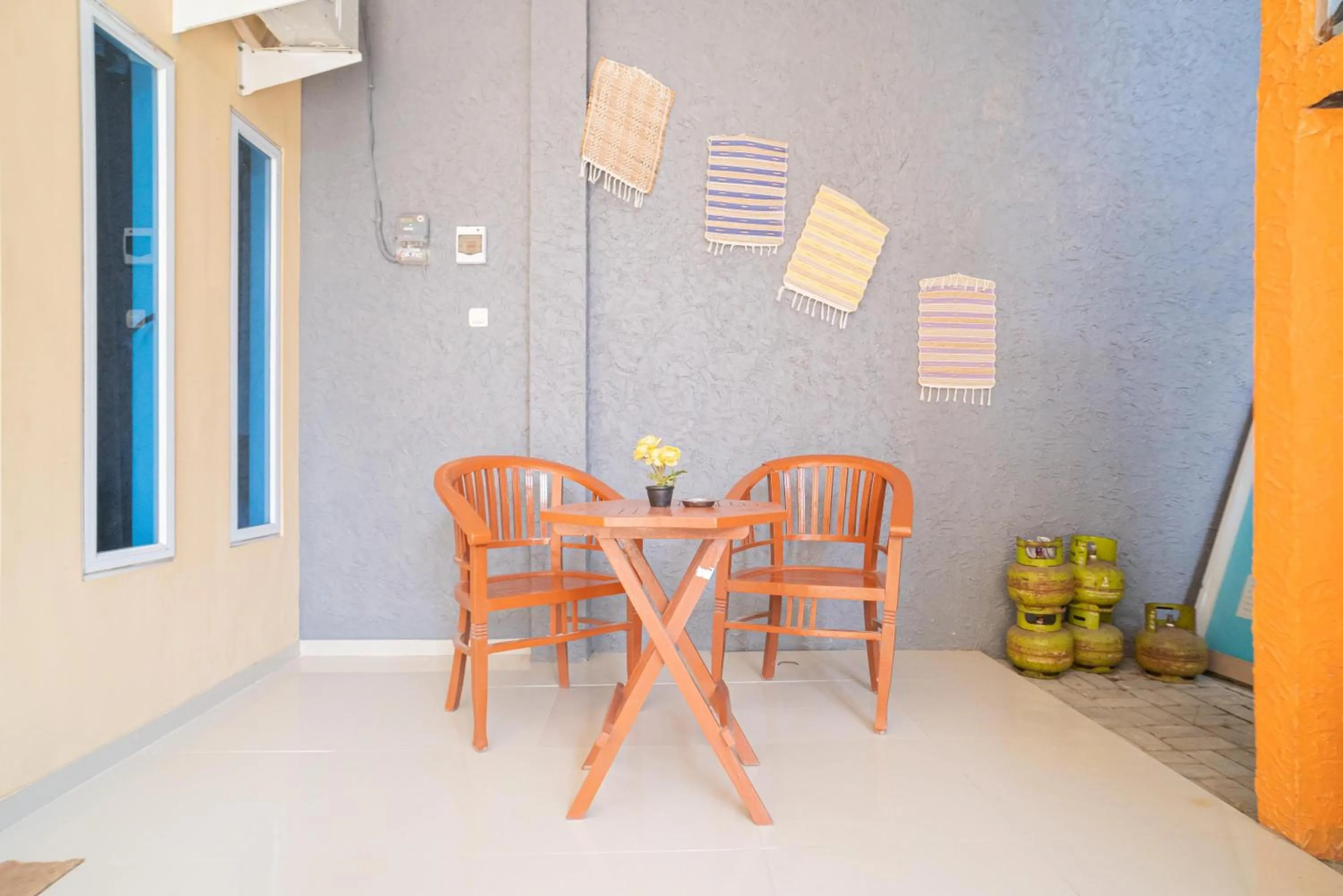 Patio in RedDoorz Syariah At Winong Nganjuk