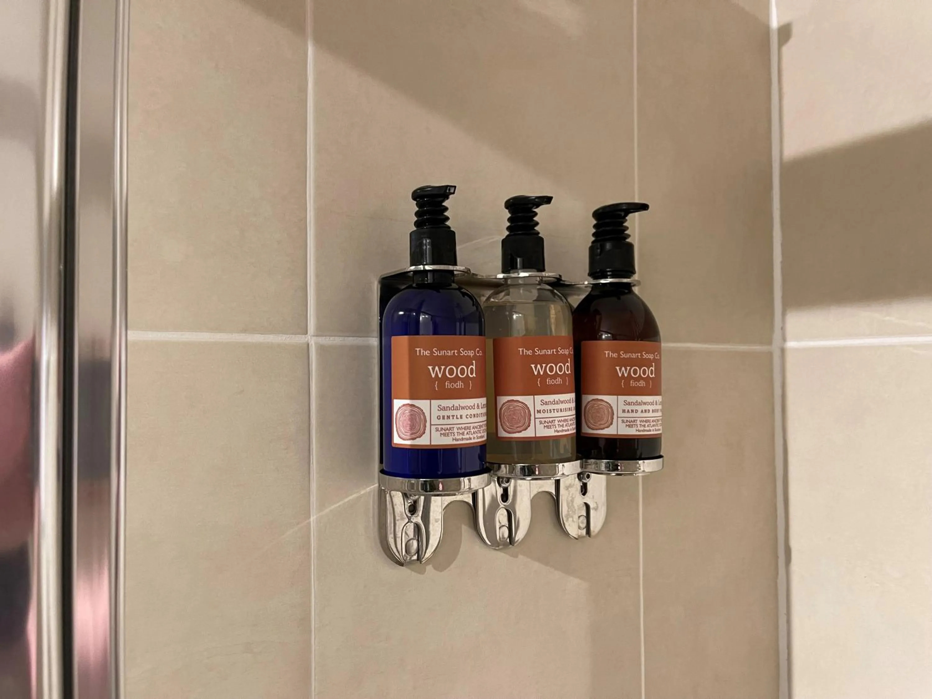 Shower in The Strontian Hotel