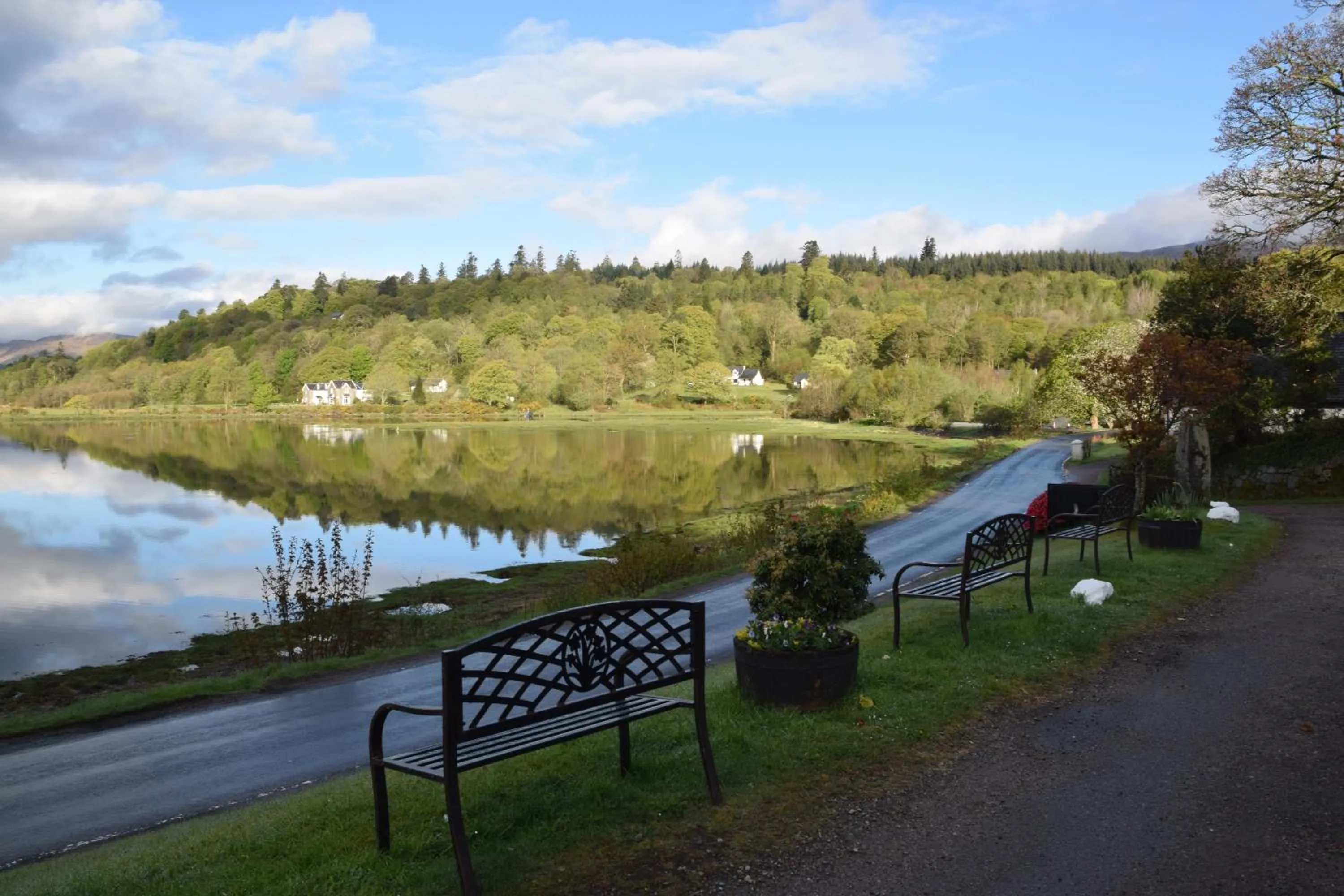 Spring in The Strontian Hotel