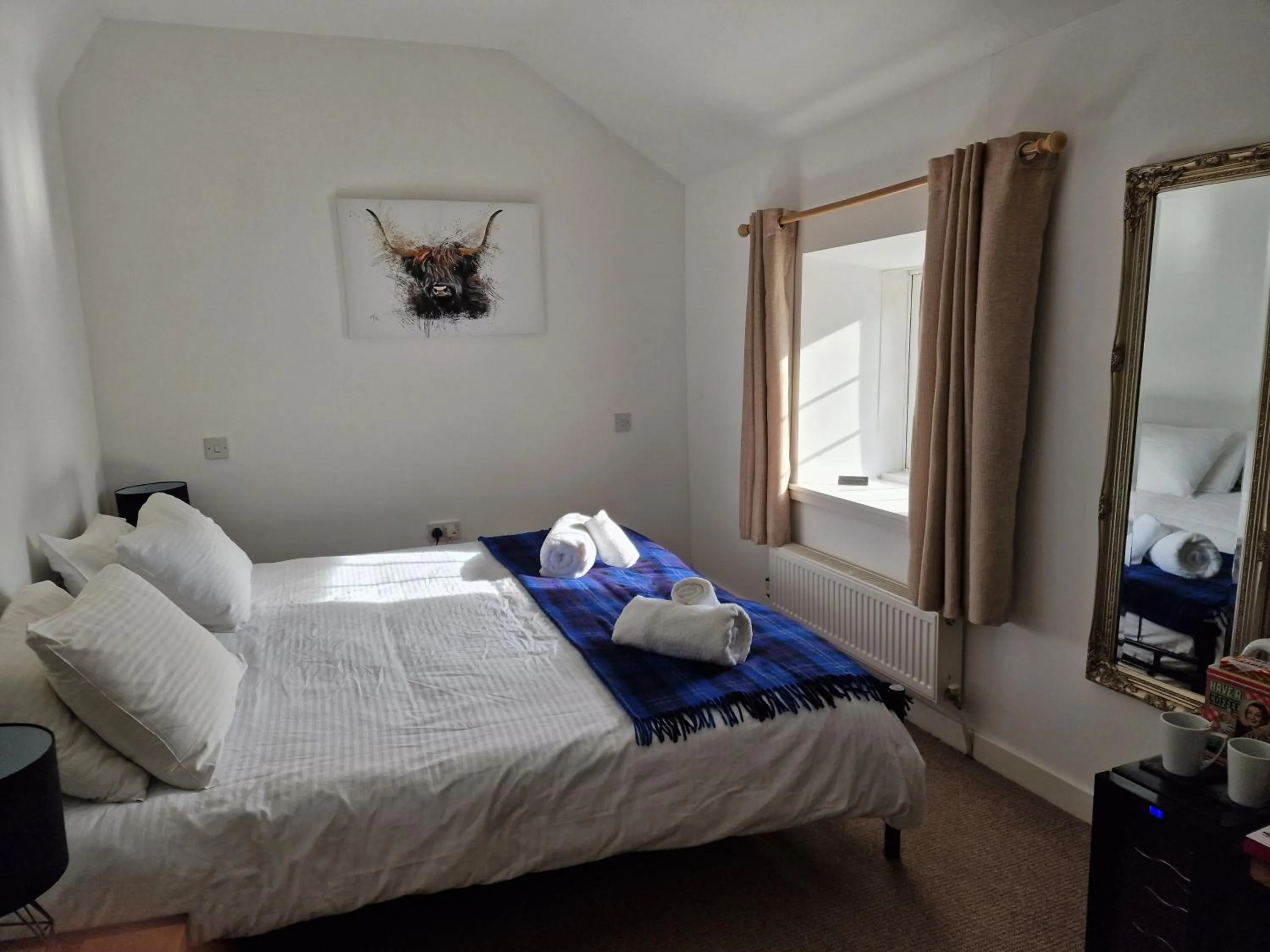 Bed in The Strontian Hotel