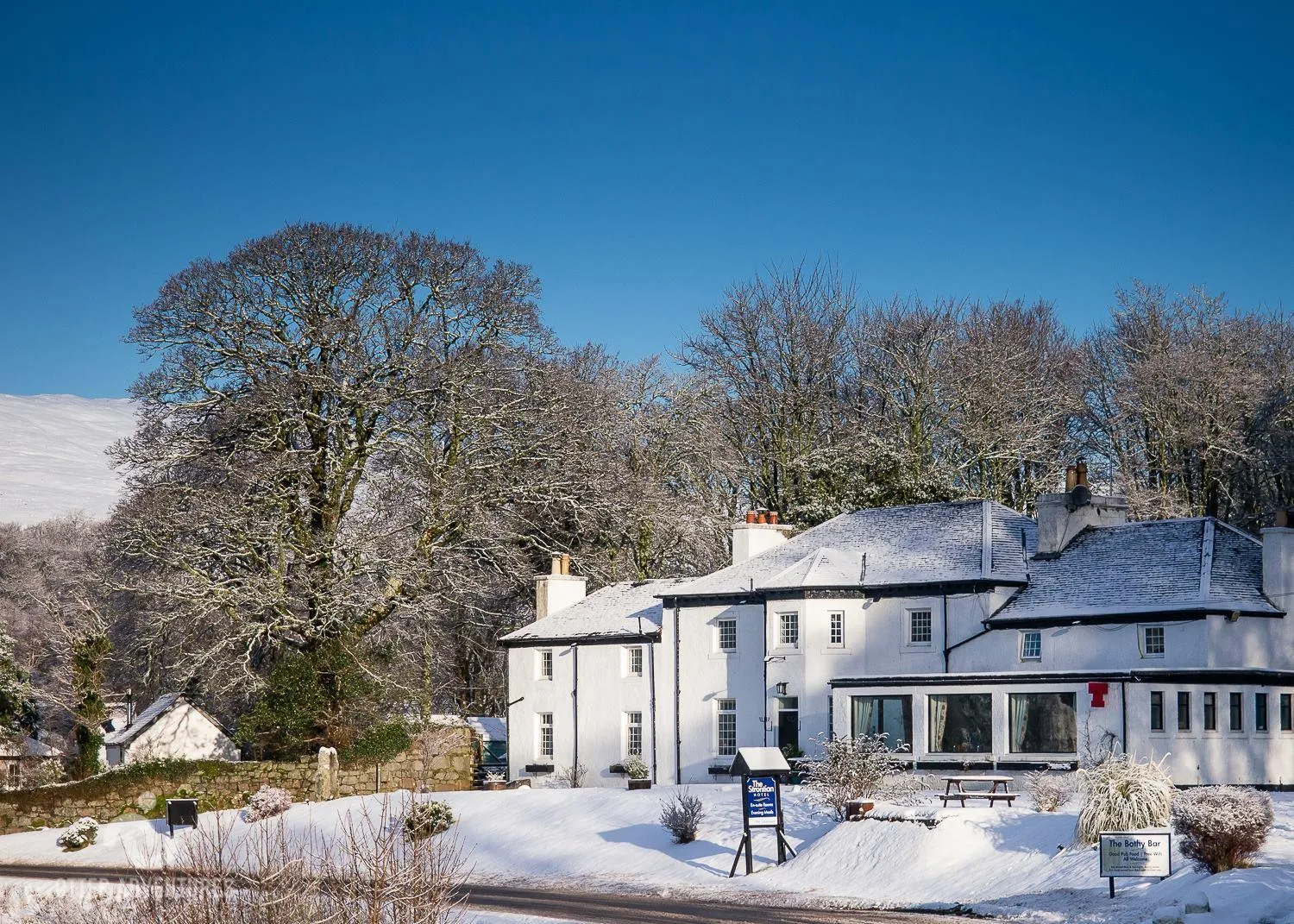 Property building in The Strontian Hotel