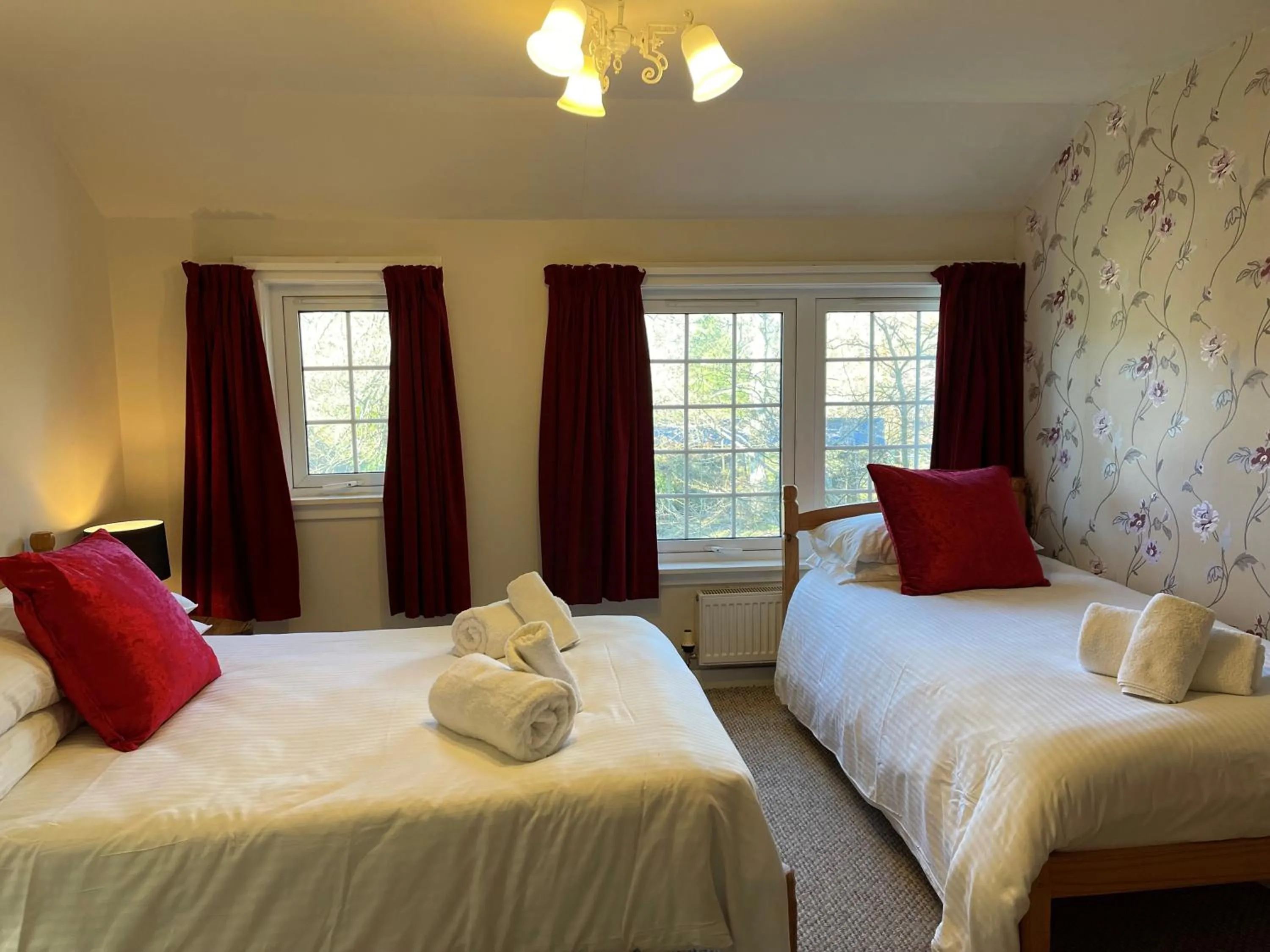 Bed in The Strontian Hotel