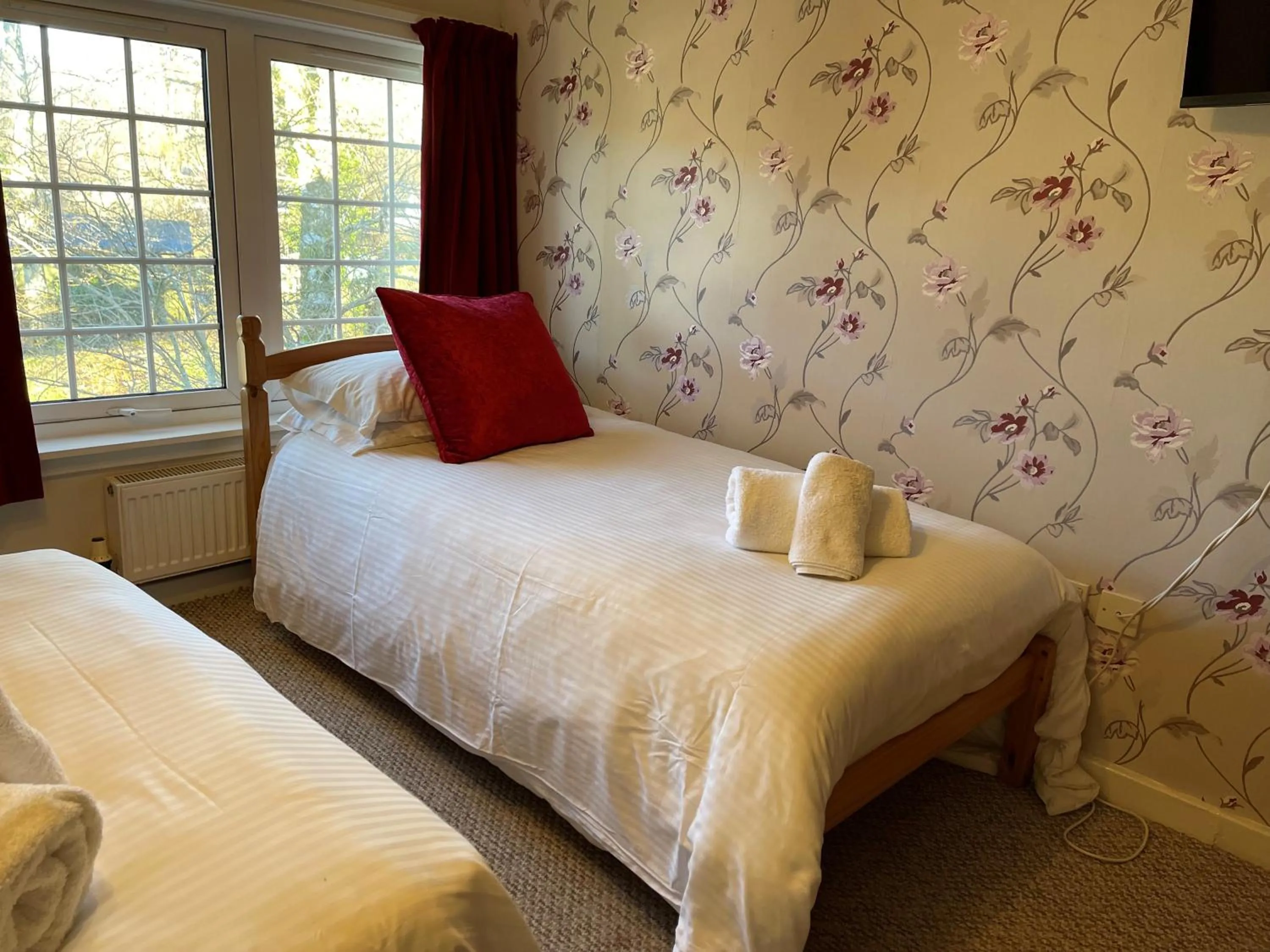 Bed in The Strontian Hotel