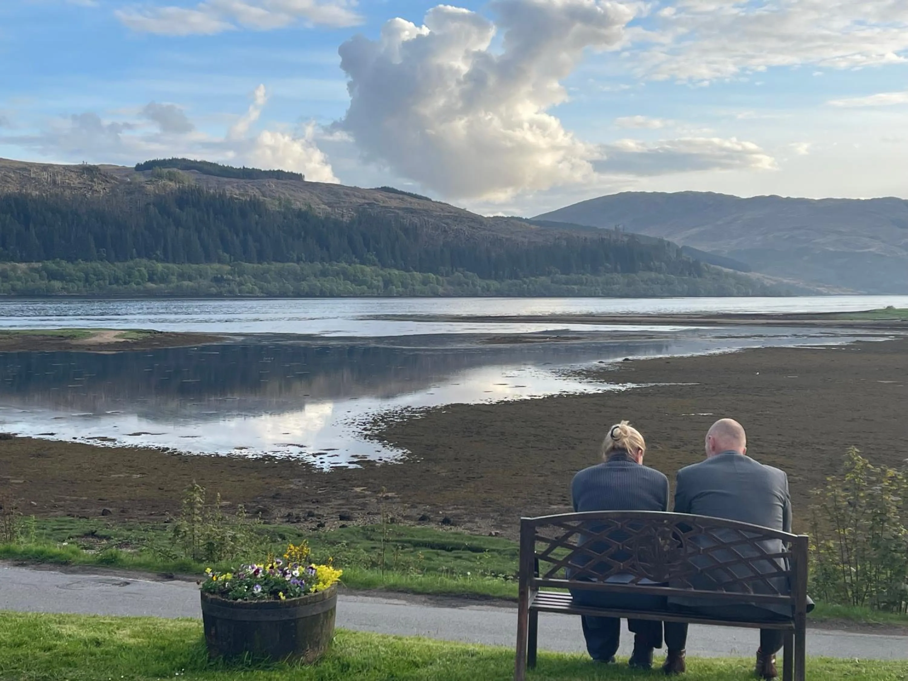 People in The Strontian Hotel
