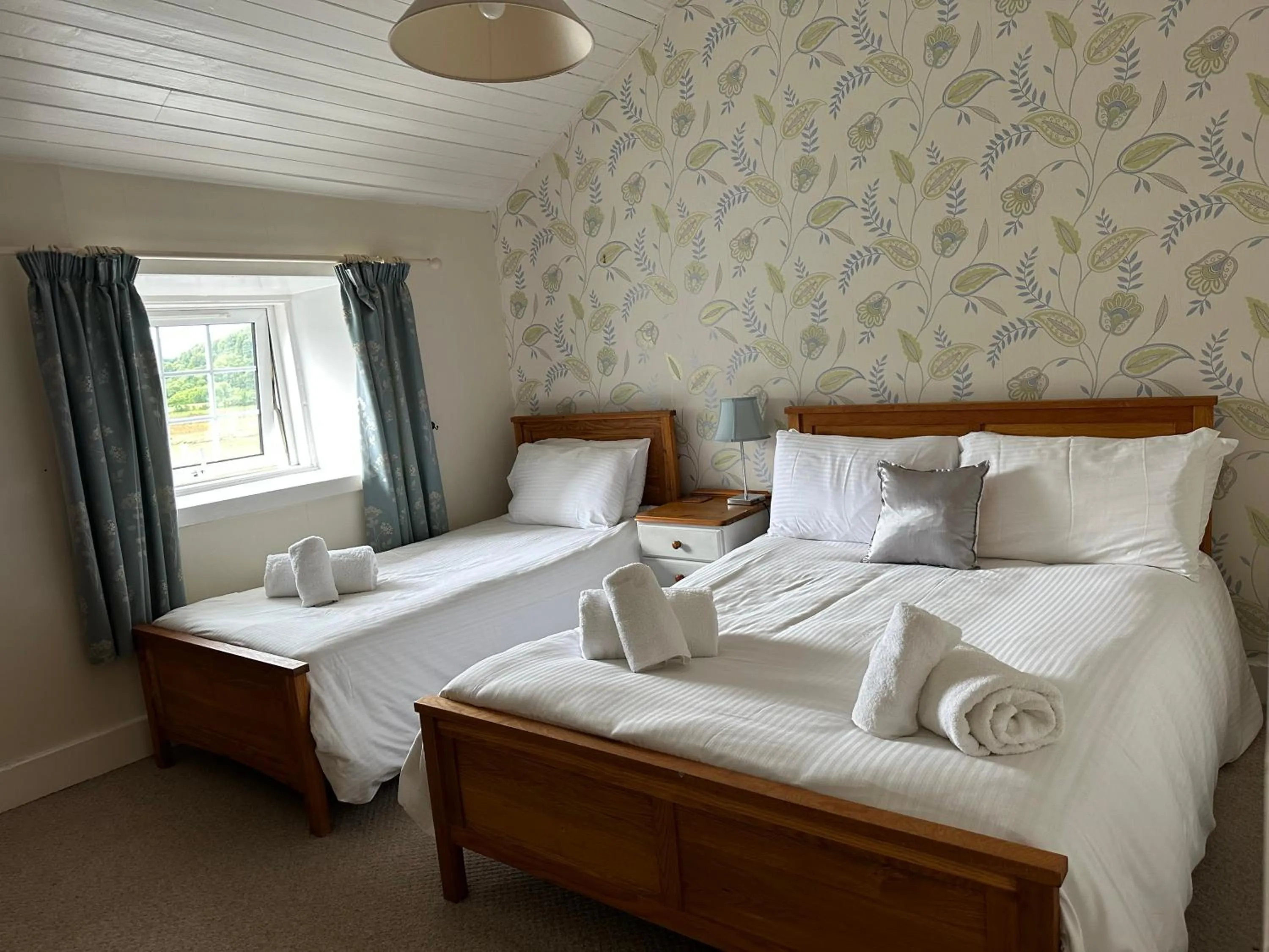 Bed in The Strontian Hotel