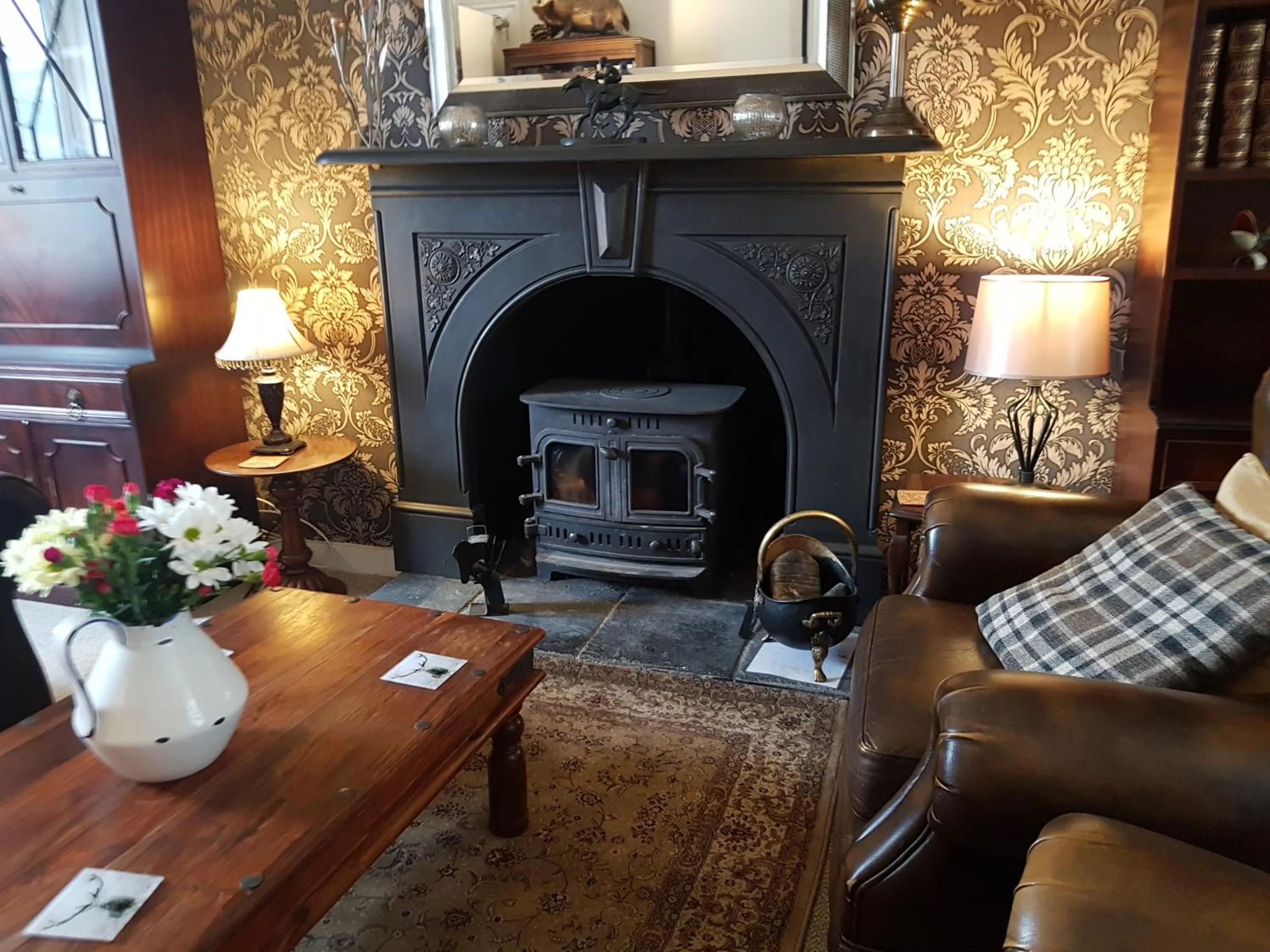 Seating area in The Strontian Hotel