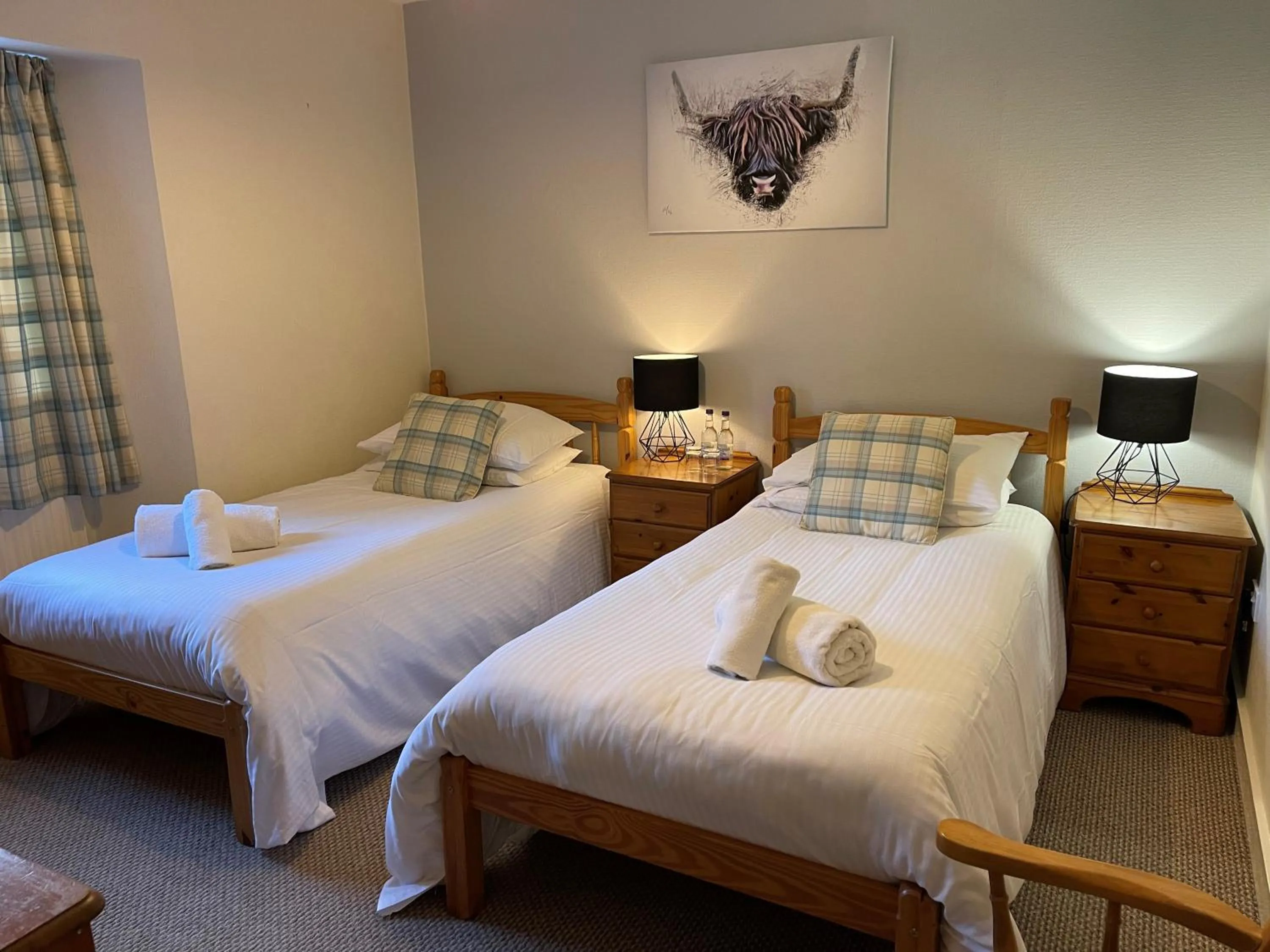 Bed in The Strontian Hotel