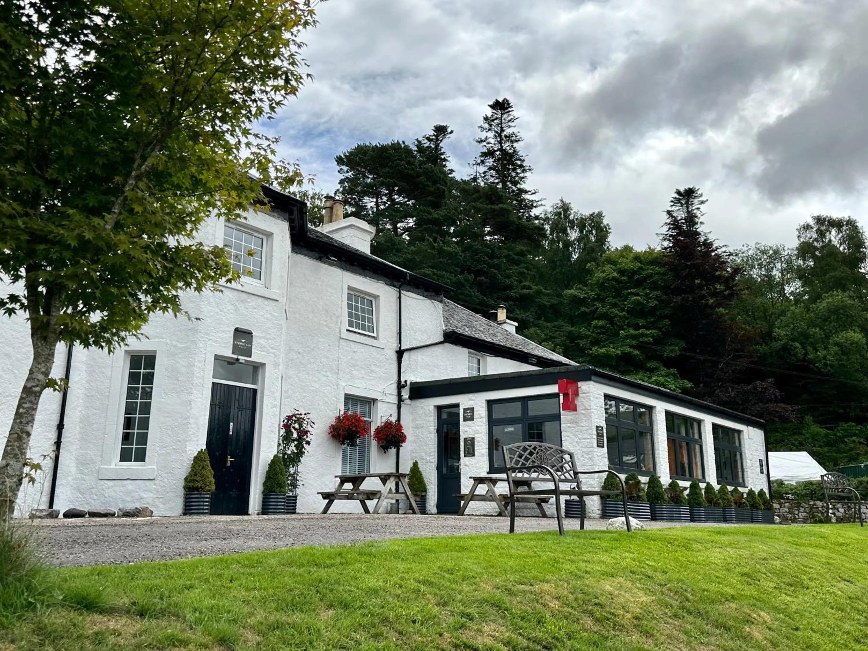 Property building in The Strontian Hotel