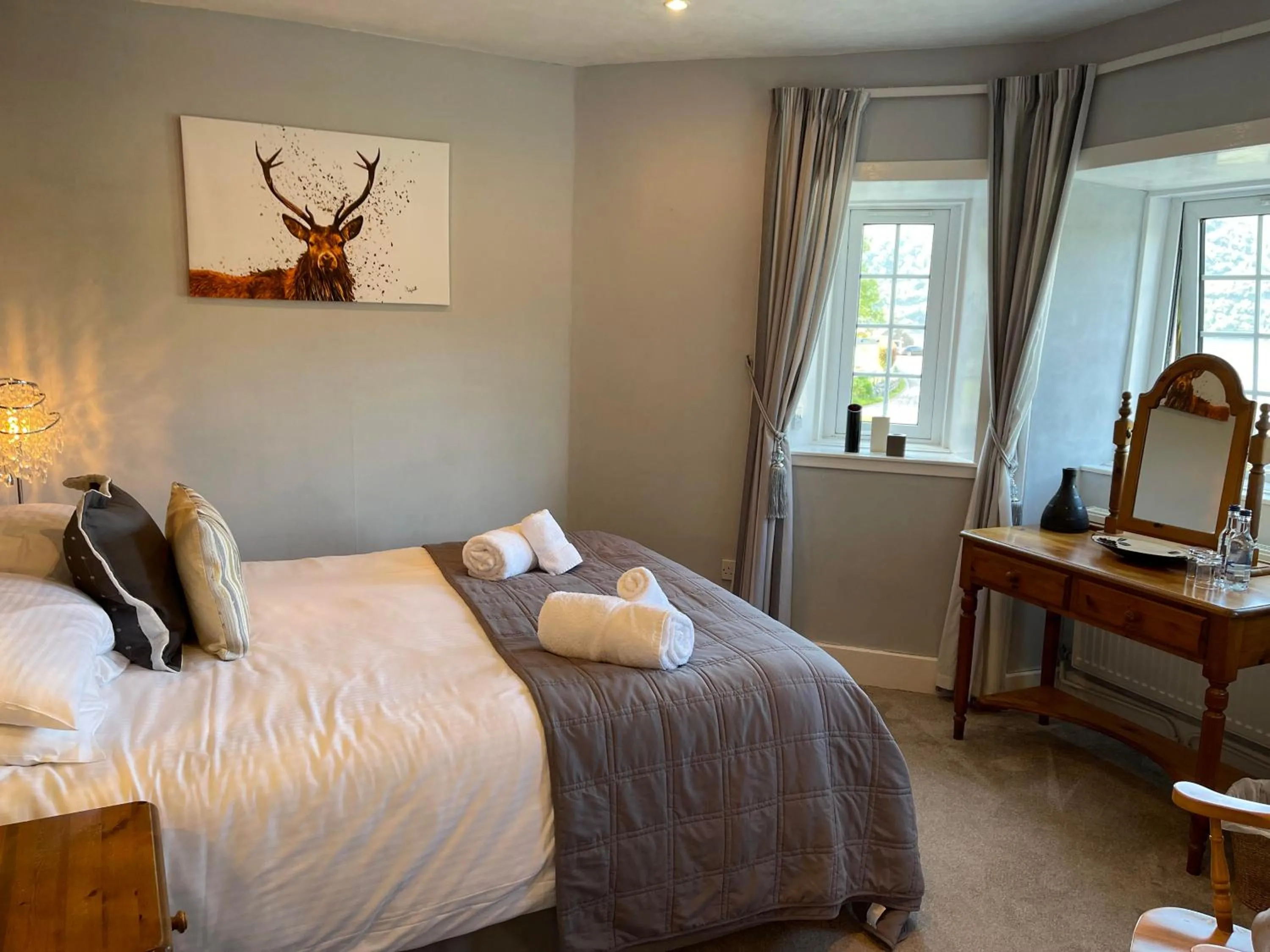 Bed in The Strontian Hotel