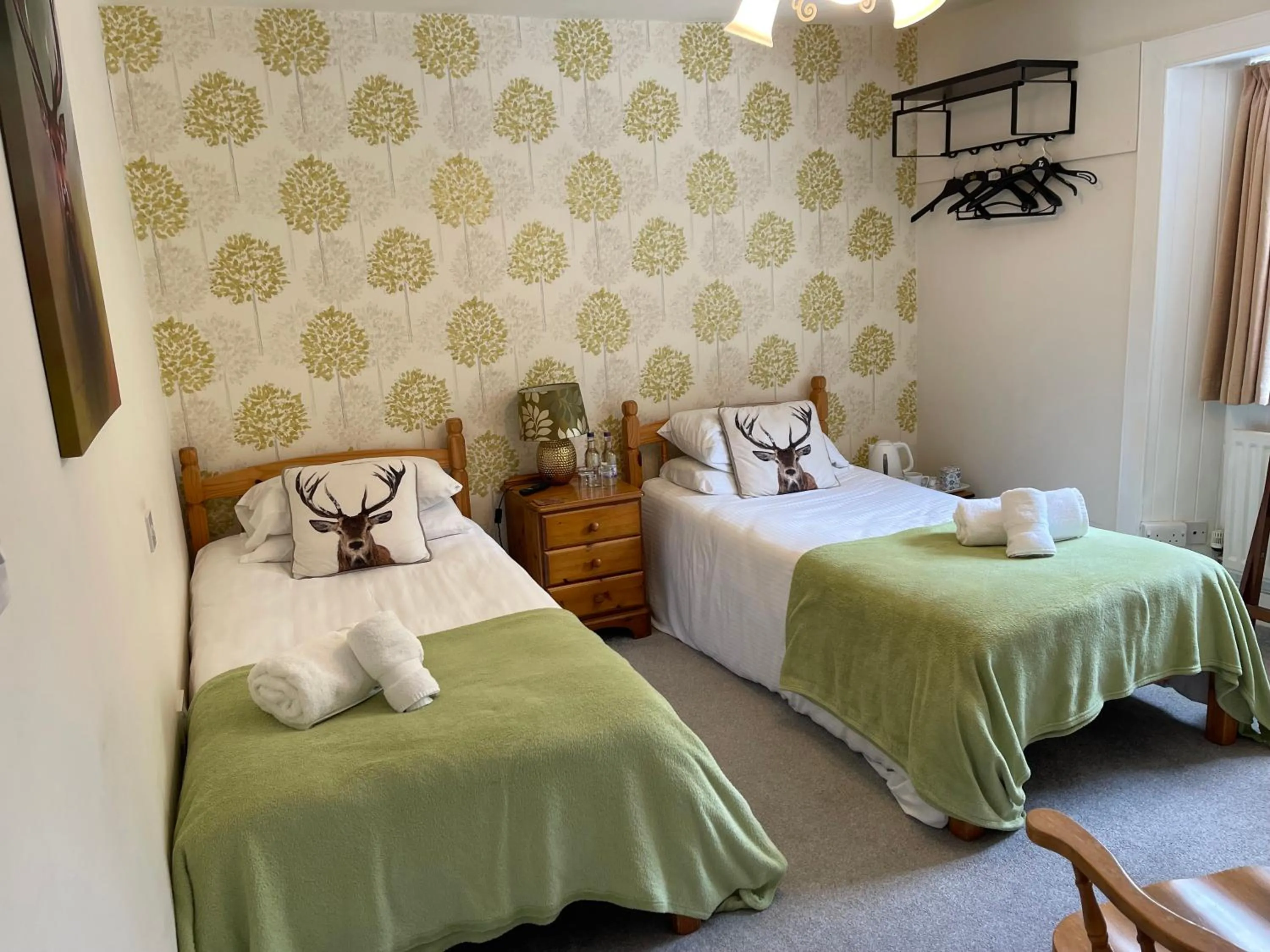 Bedroom, Bed in The Strontian Hotel