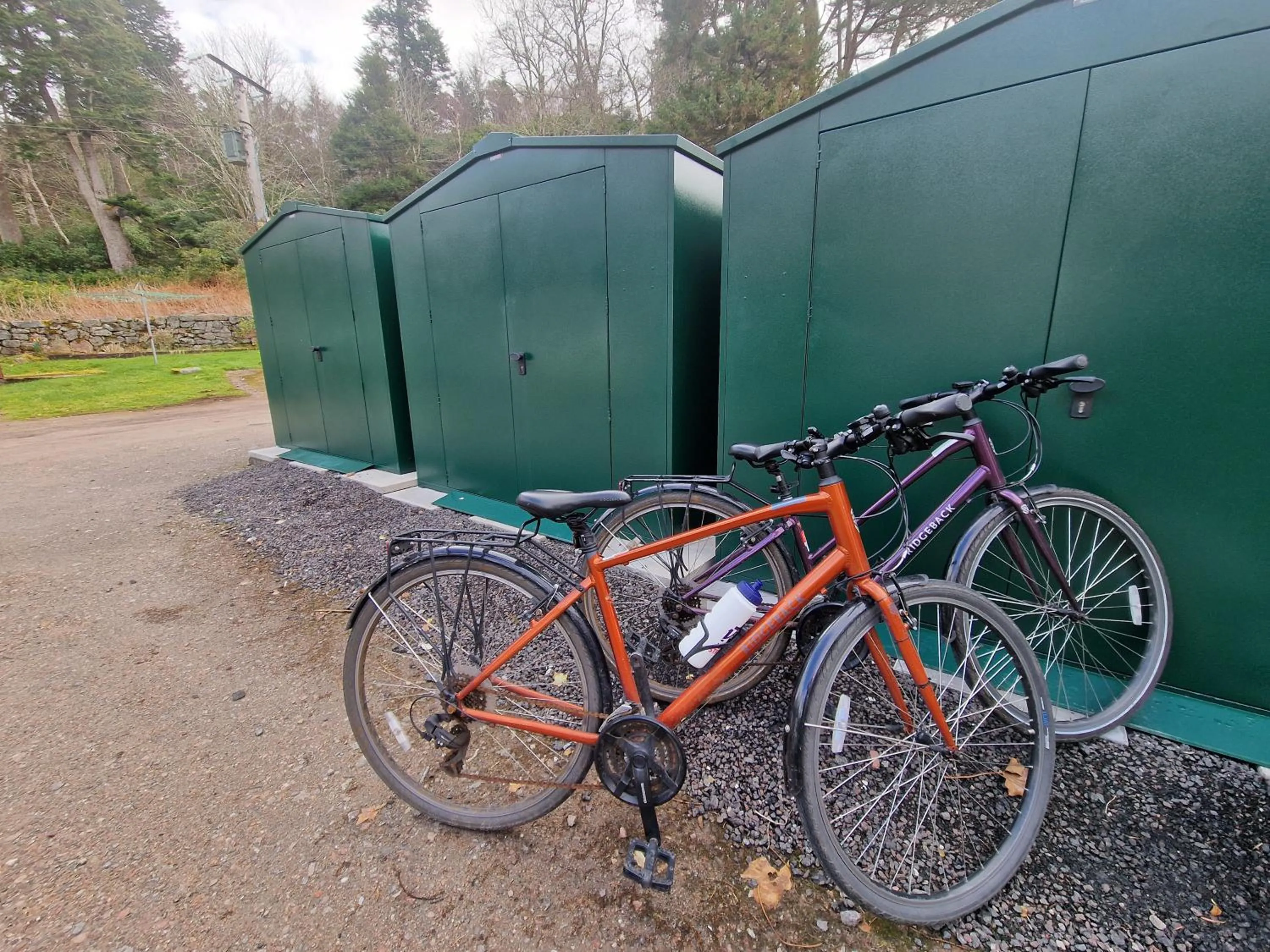 Cycling in The Strontian Hotel
