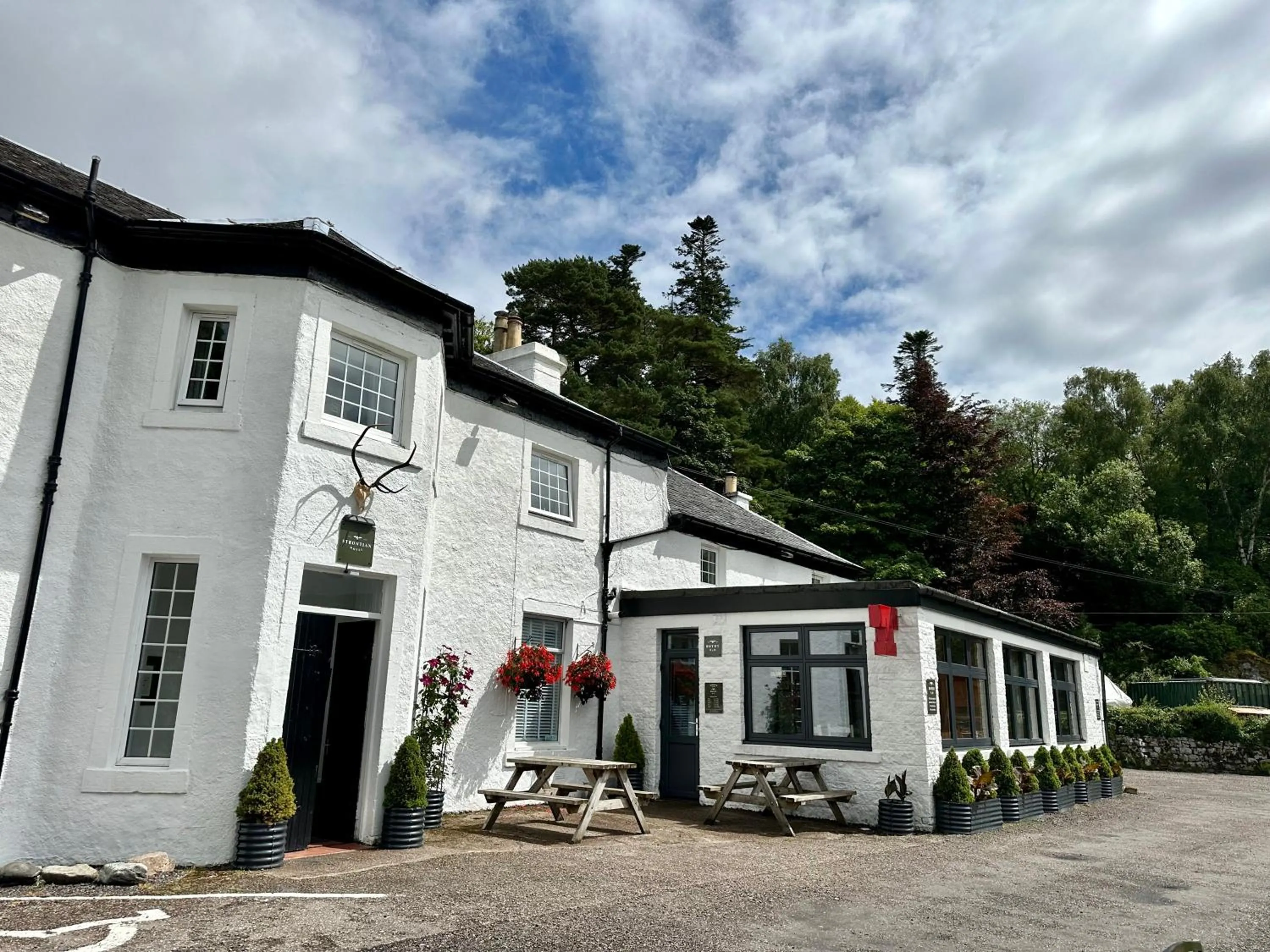 Property building in The Strontian Hotel