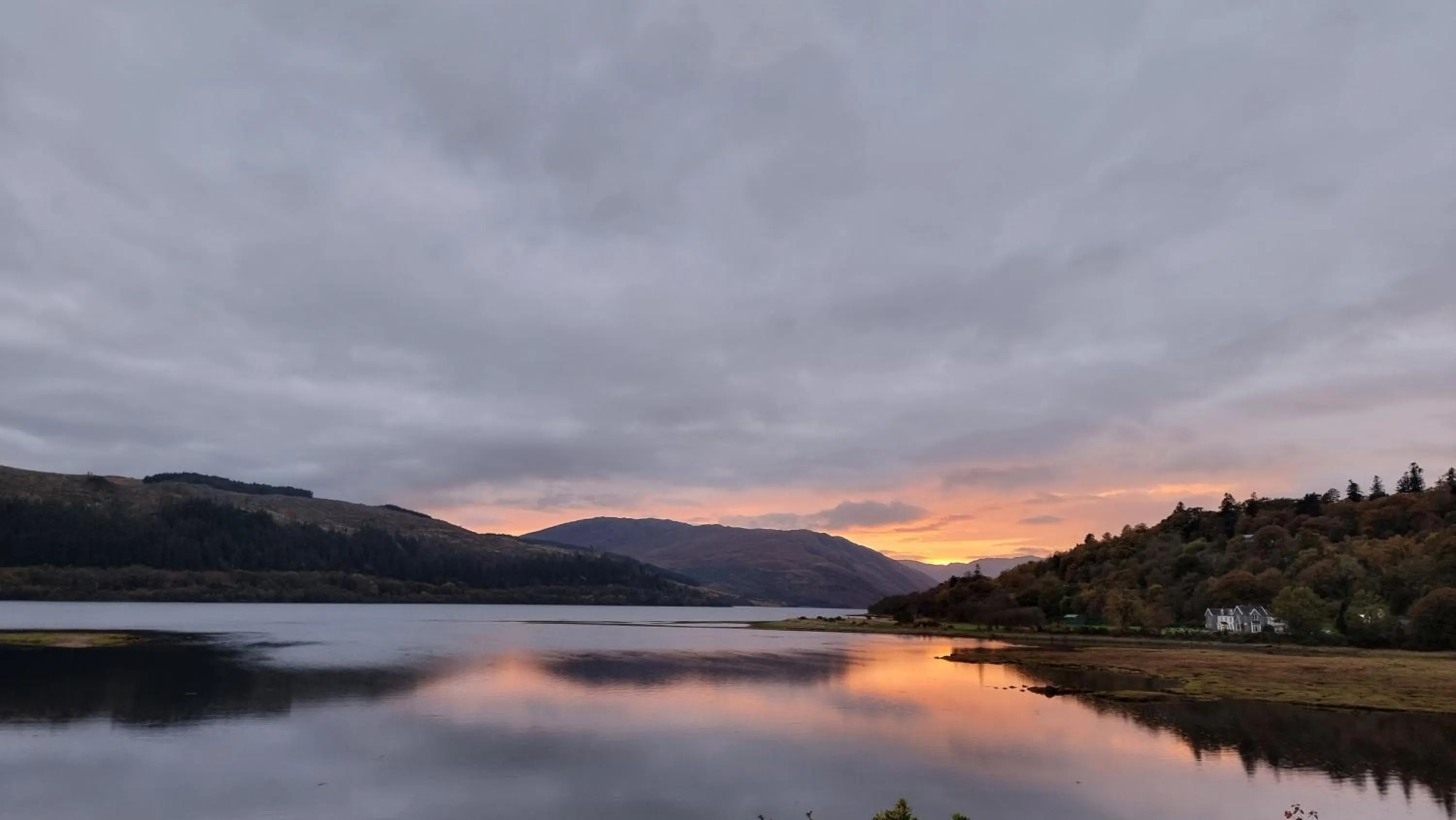 Natural landscape in The Strontian Hotel