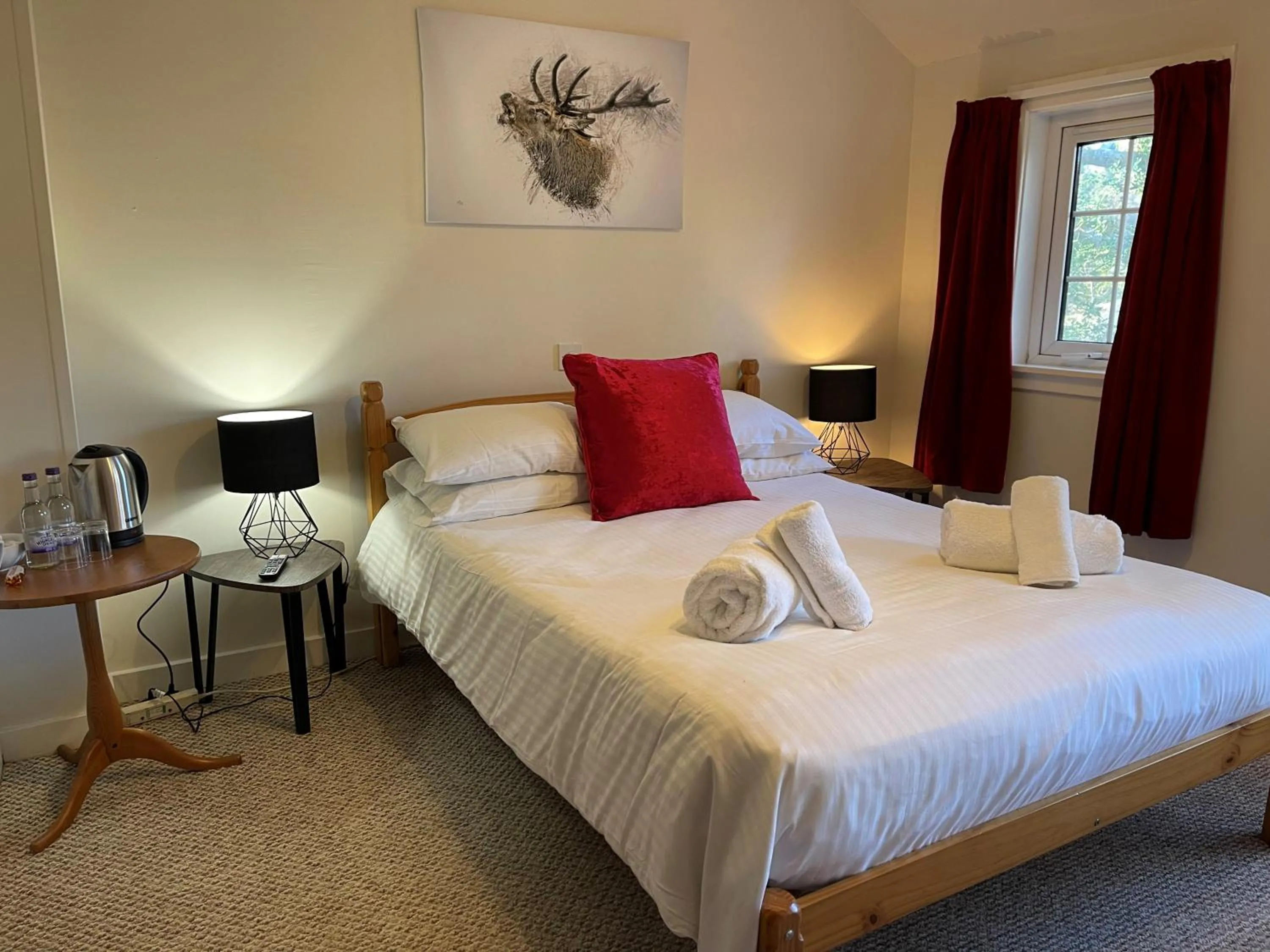 Bed in The Strontian Hotel