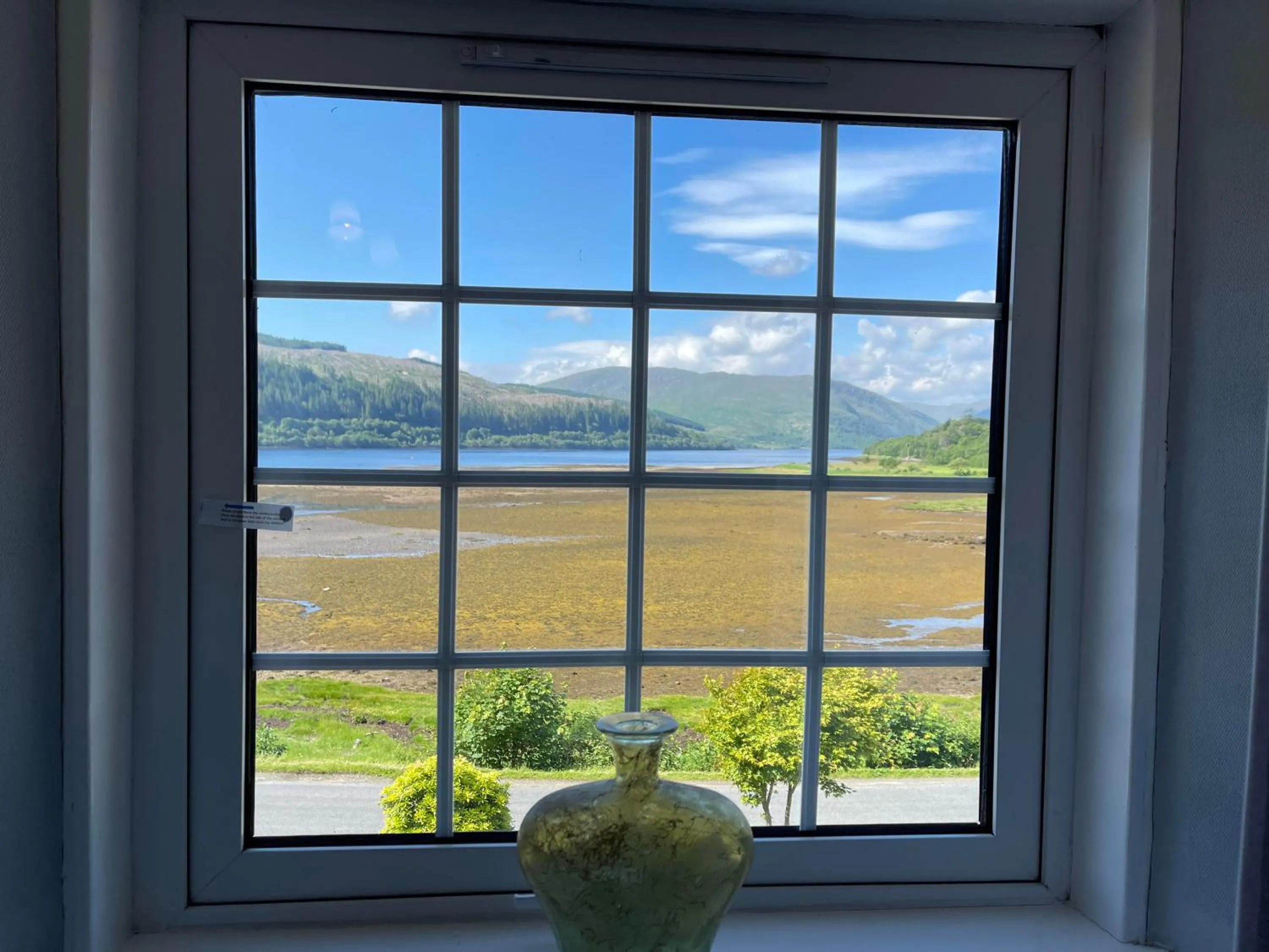 Lake view in The Strontian Hotel