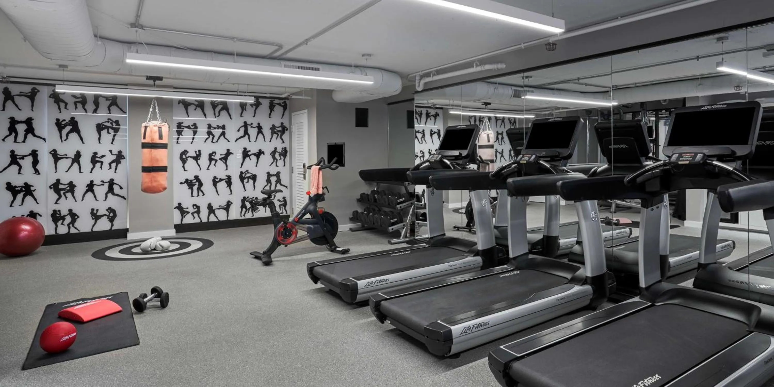 Fitness centre/facilities in Hotel Zena Washington DC