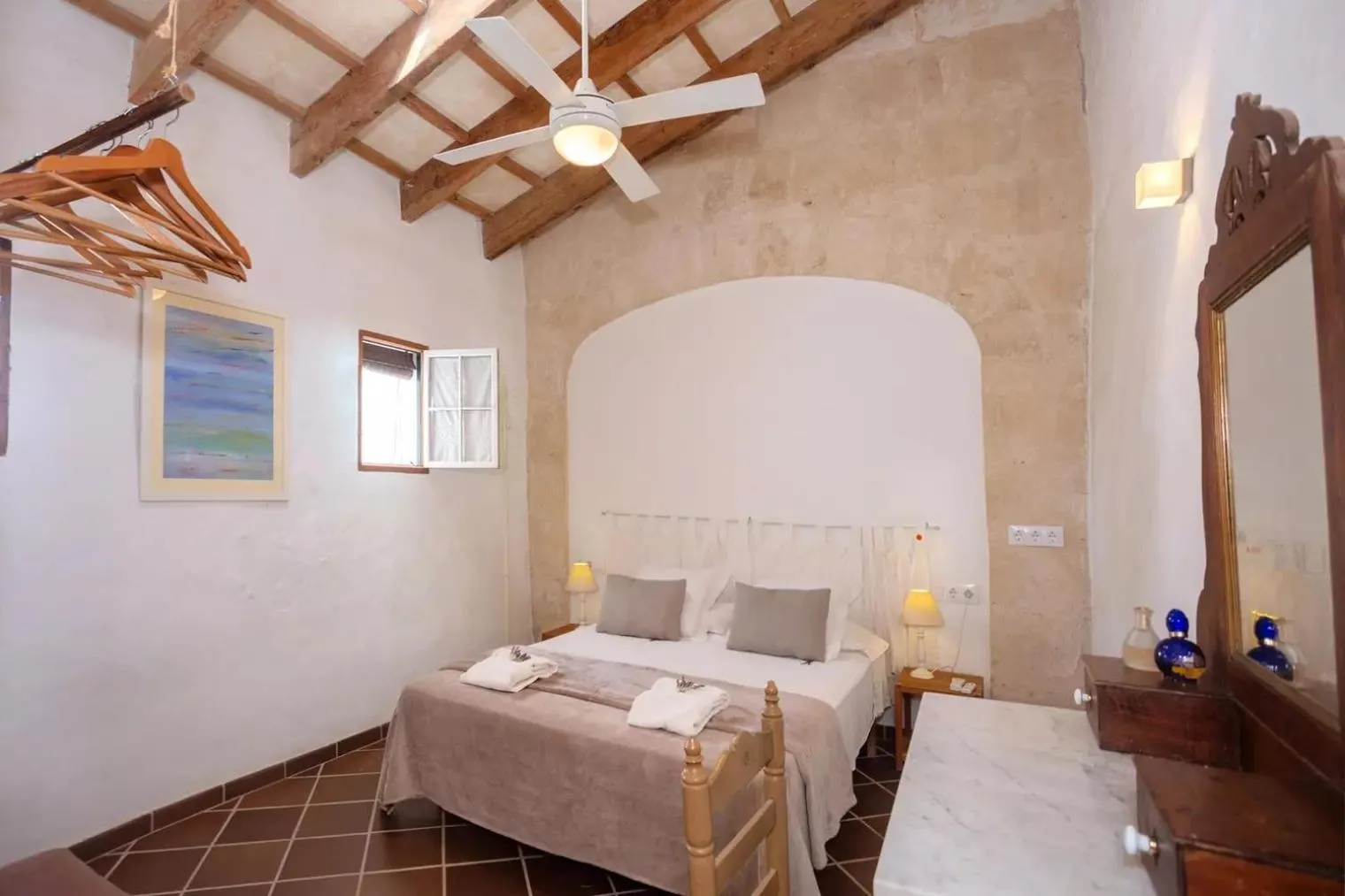 Bed in Menorca Agroturismo Llimpet