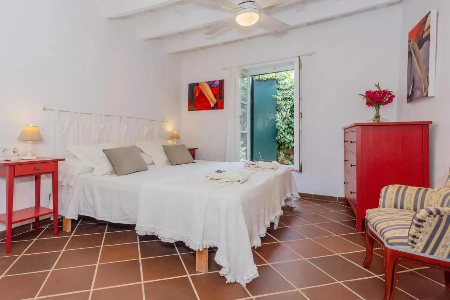 Bed in Menorca Agroturismo Llimpet