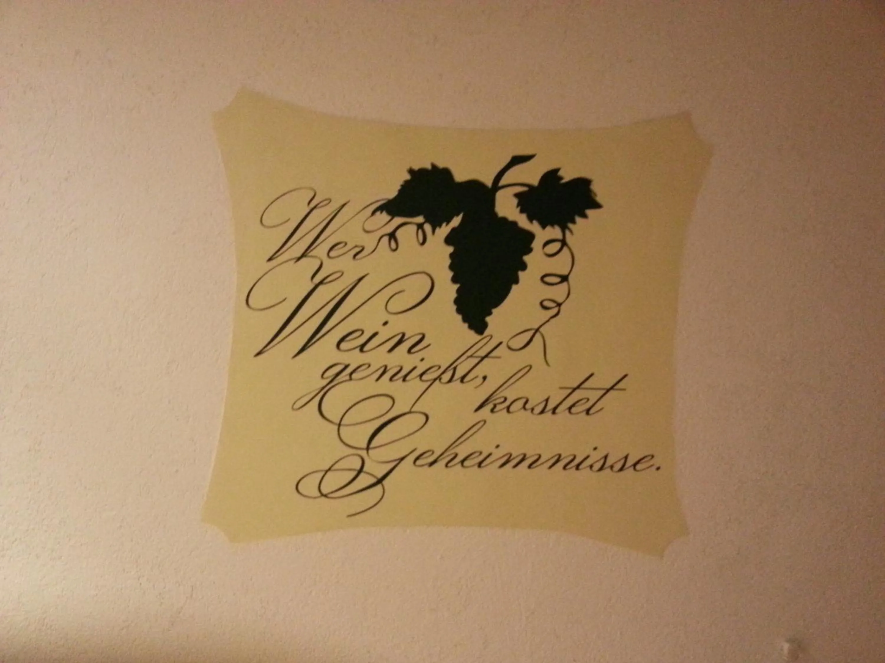 Decorative detail in Landgasthof Sonne