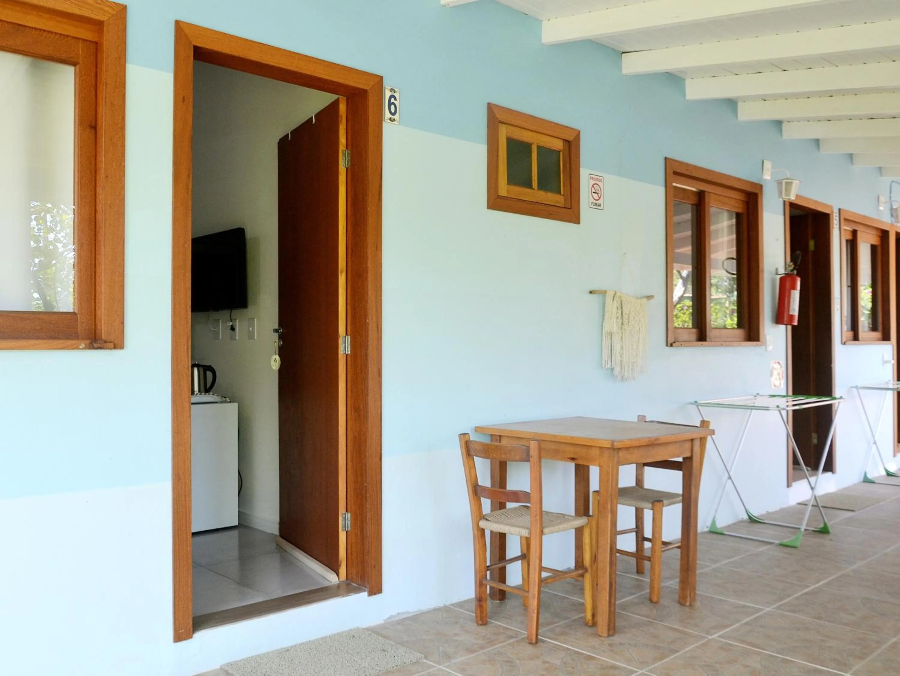 Patio in Pousada la Boheme Guarda do Embaú - SC