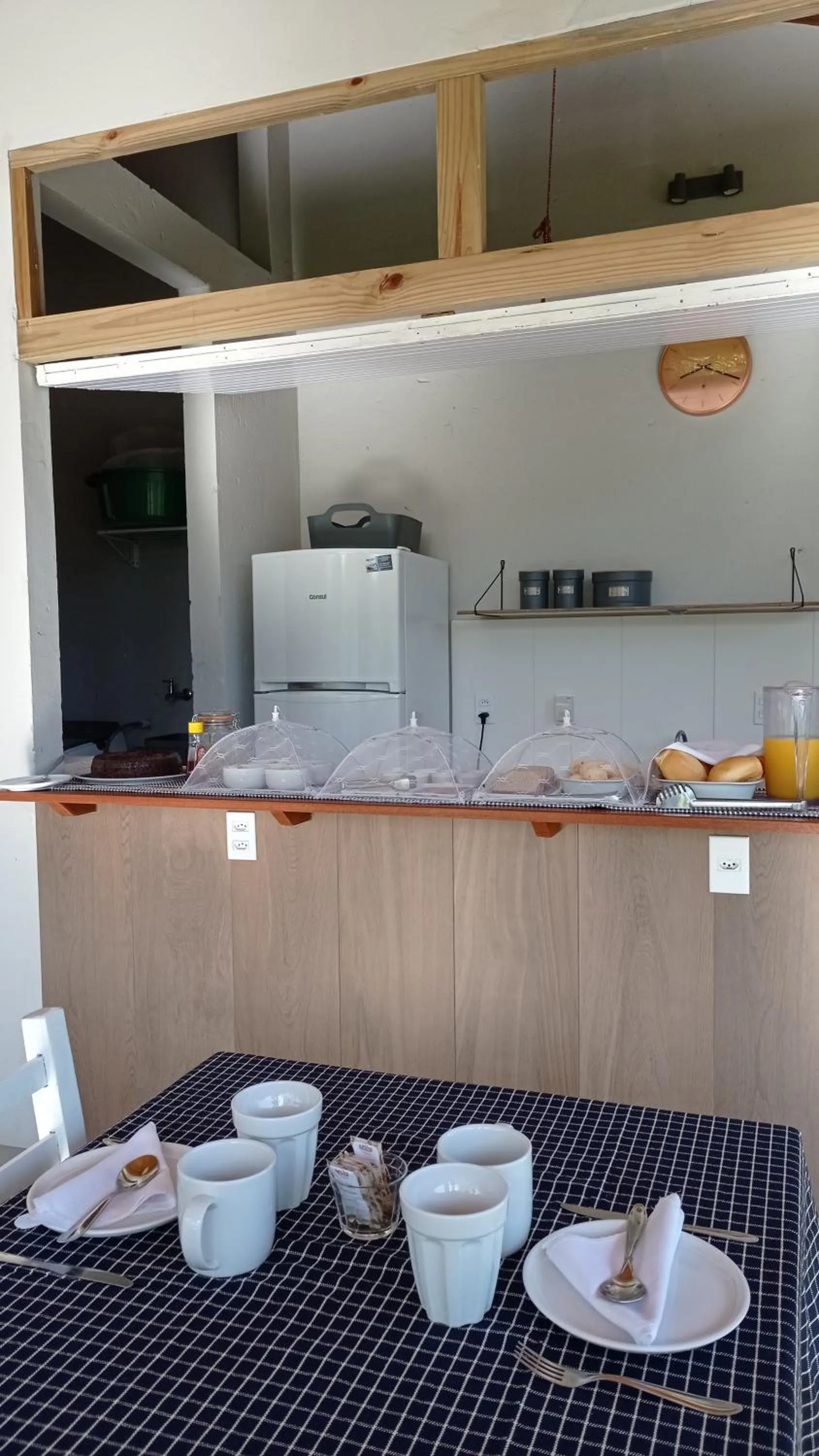 Continental breakfast in Pousada la Boheme Guarda do Embaú - SC