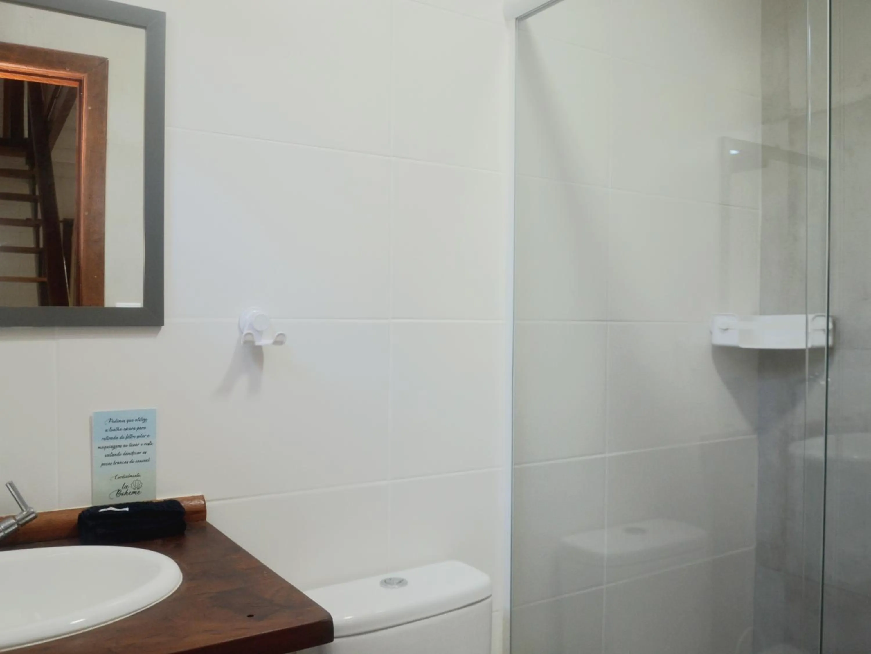 Bathroom in Pousada la Boheme Guarda do Embaú - SC