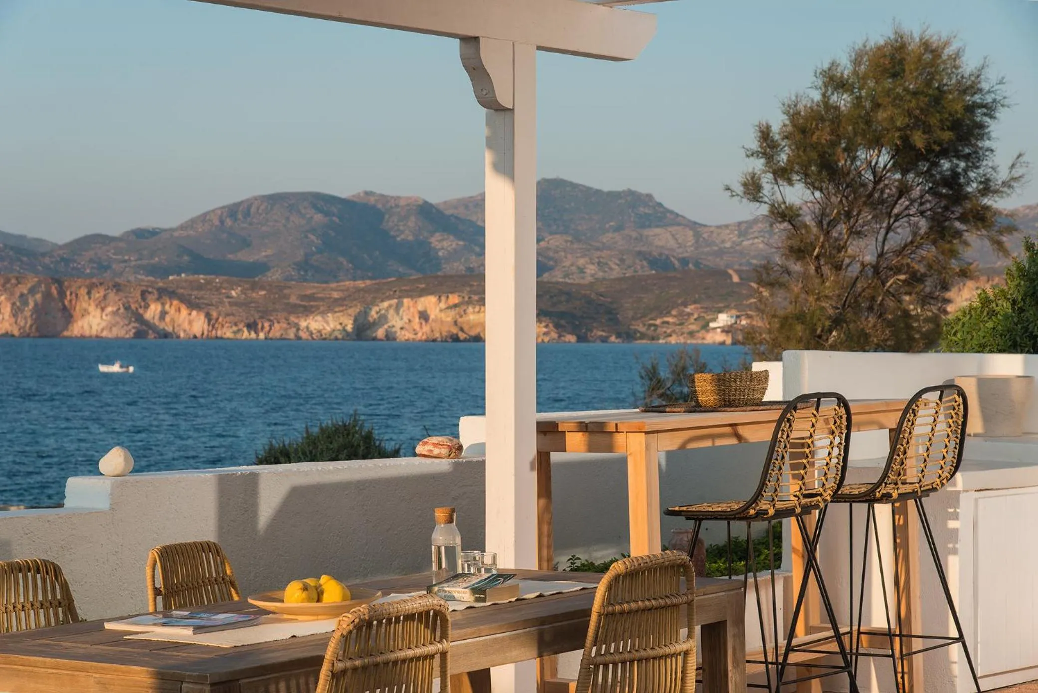 Patio in Perla Suites - Delmar Collection