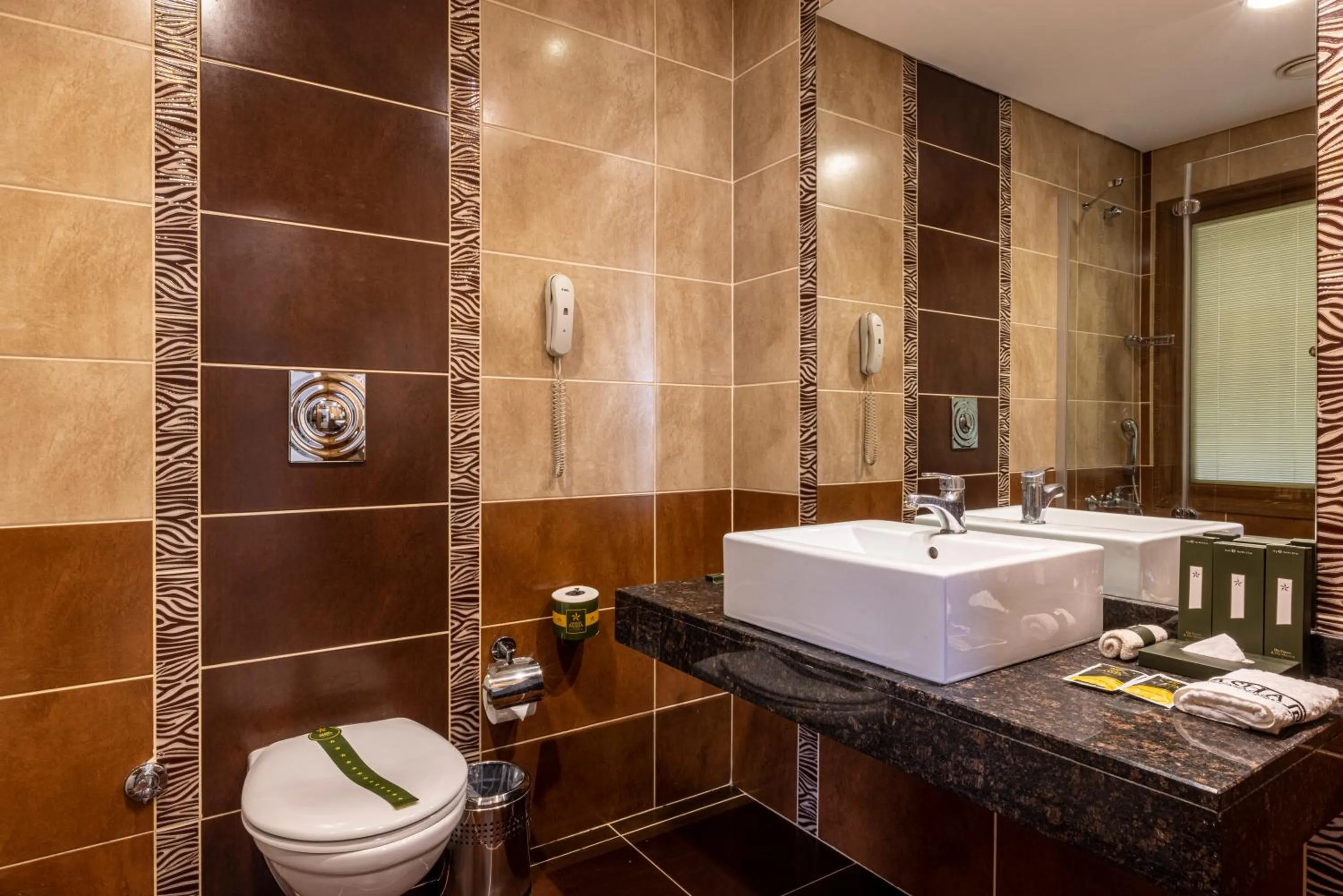 Toilet in Grand Pasha Lefkosa Hotel & Casino