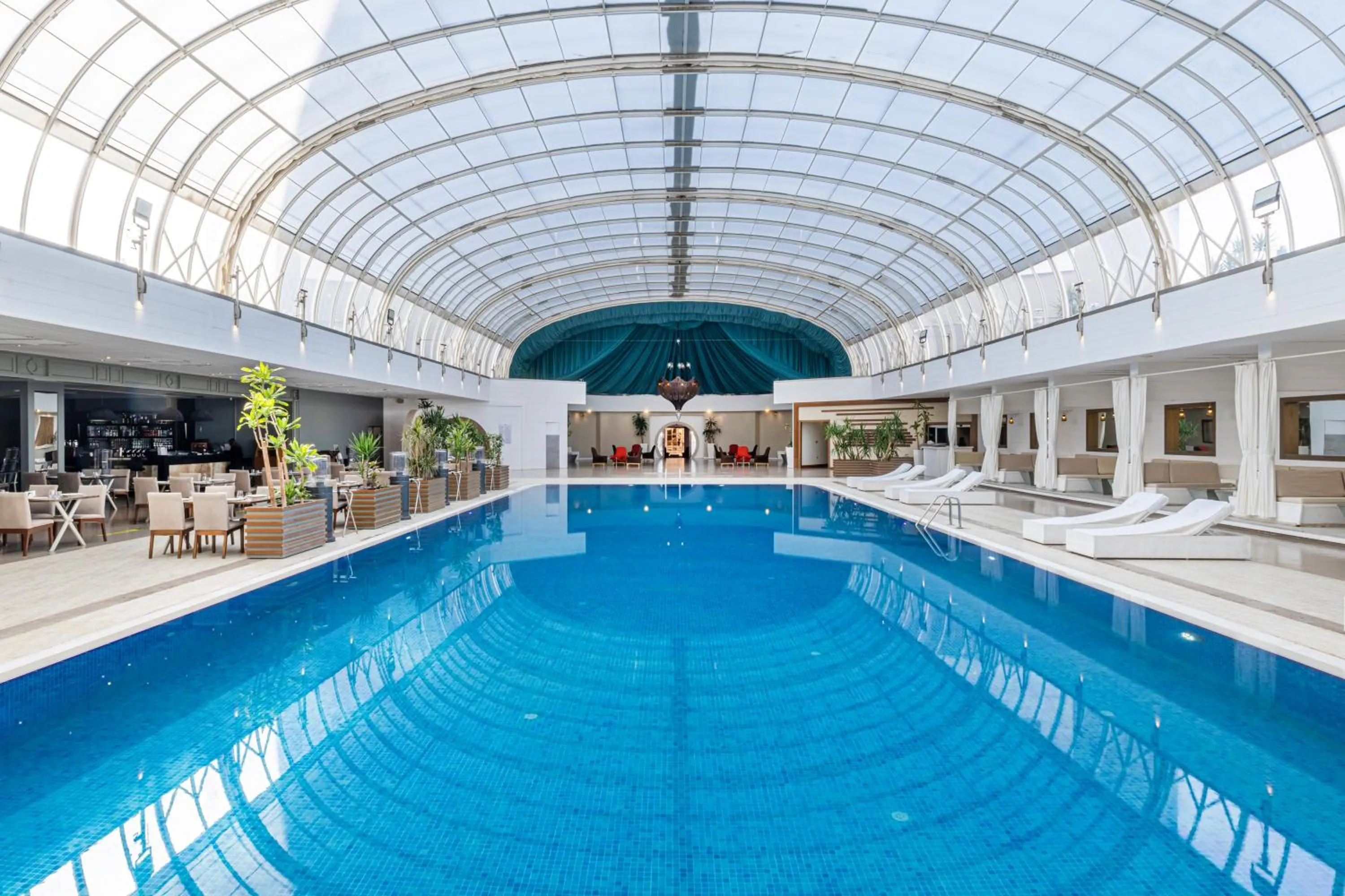 Pool view in Grand Pasha Lefkosa Hotel & Casino