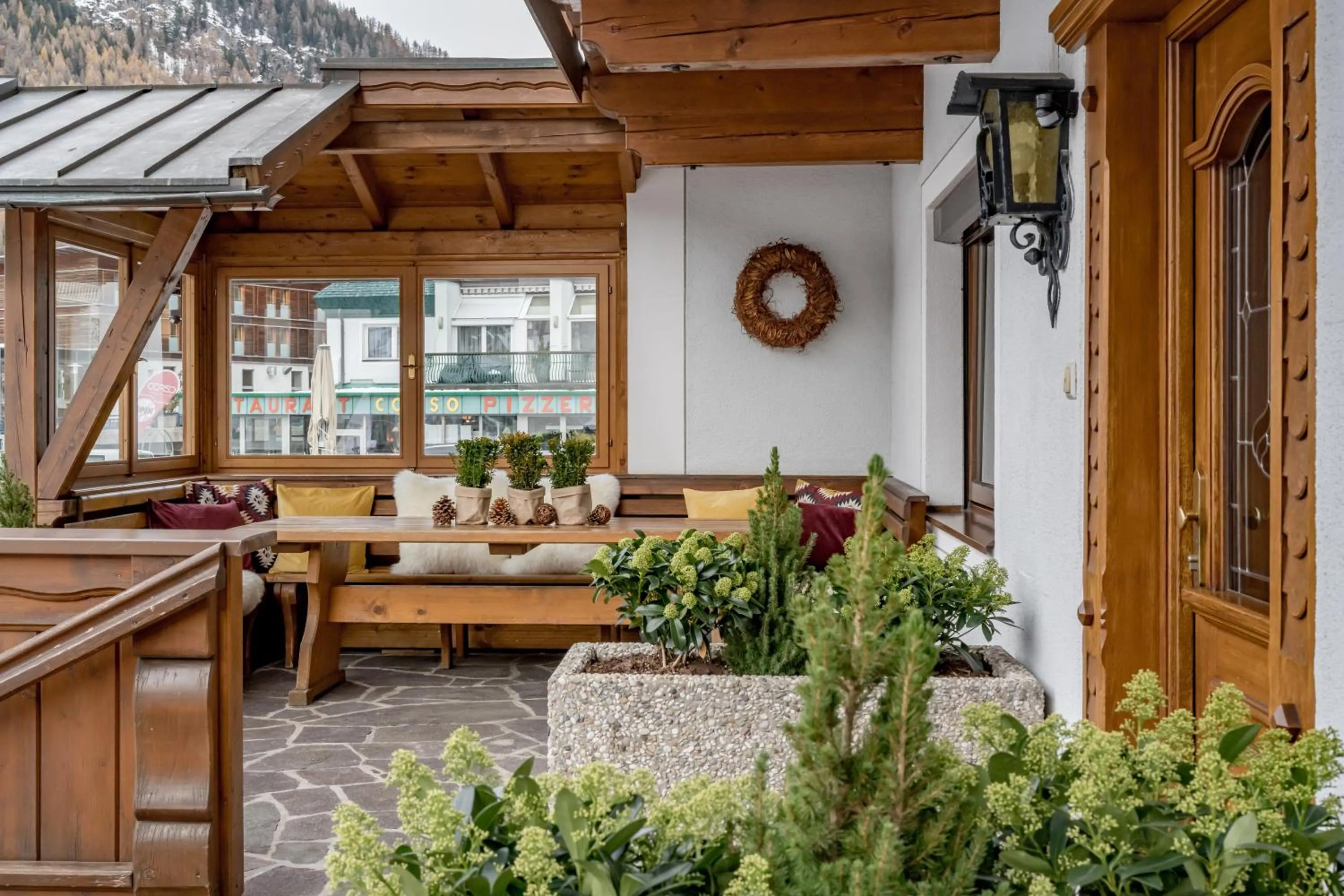 Balcony/Terrace in Bed & Breakfast Fender