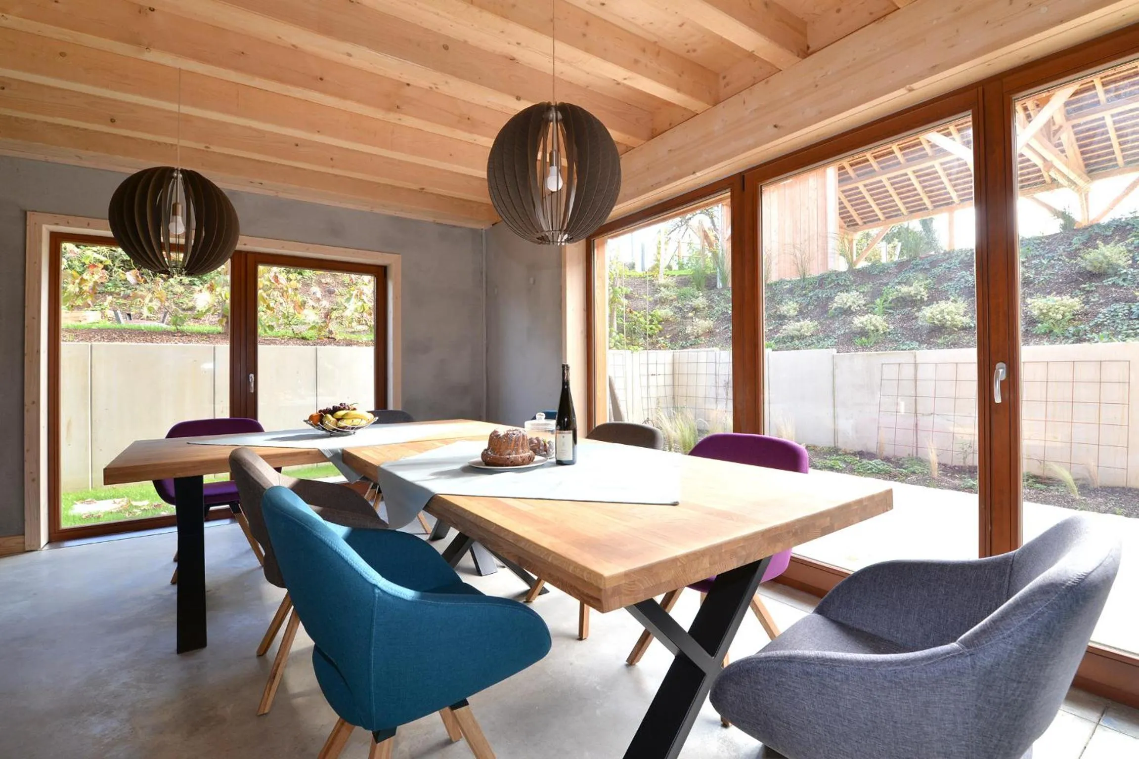 Dining area in Les Granges Modernes
