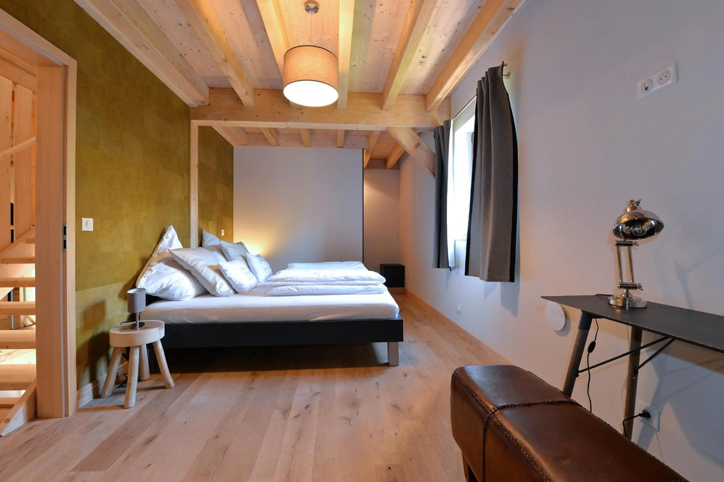 Bedroom, Bed in Les Granges Modernes