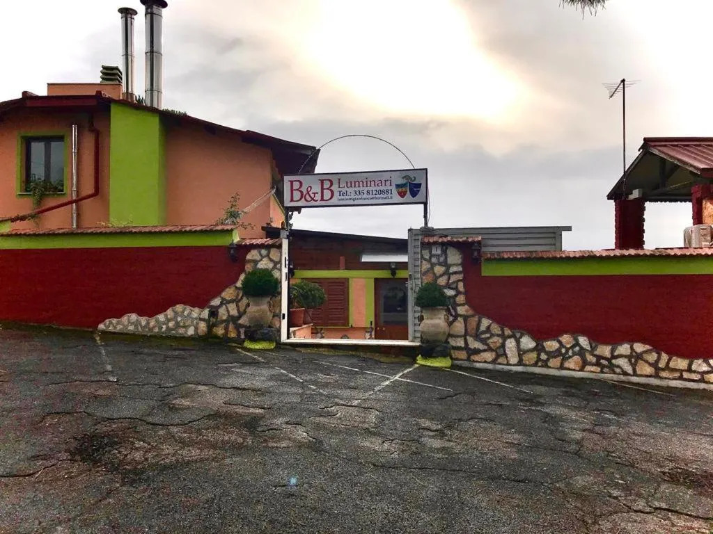 Facade/entrance in B&B Luminari
