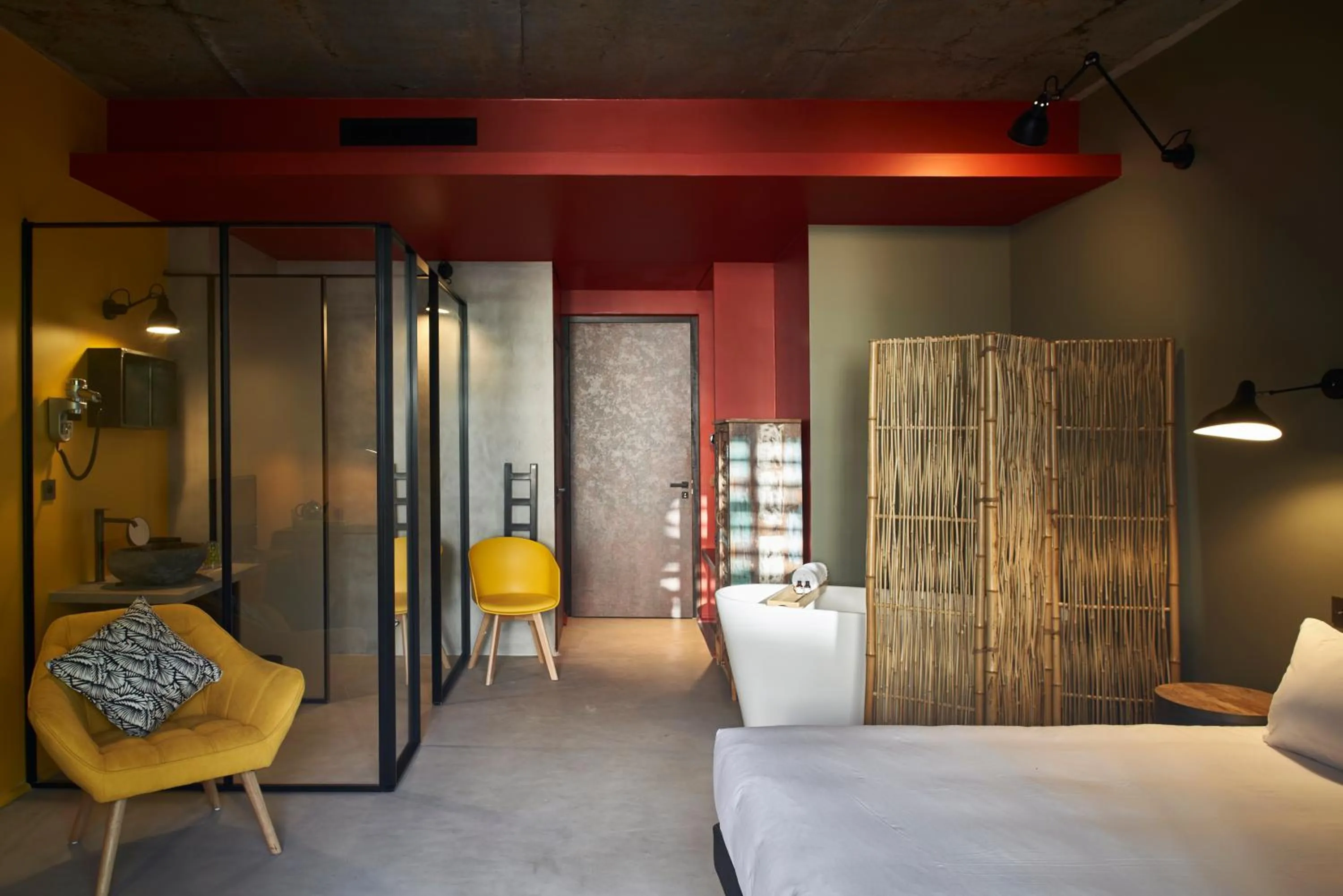 Bed in Hotel La Zoologie & Spa Bordeaux