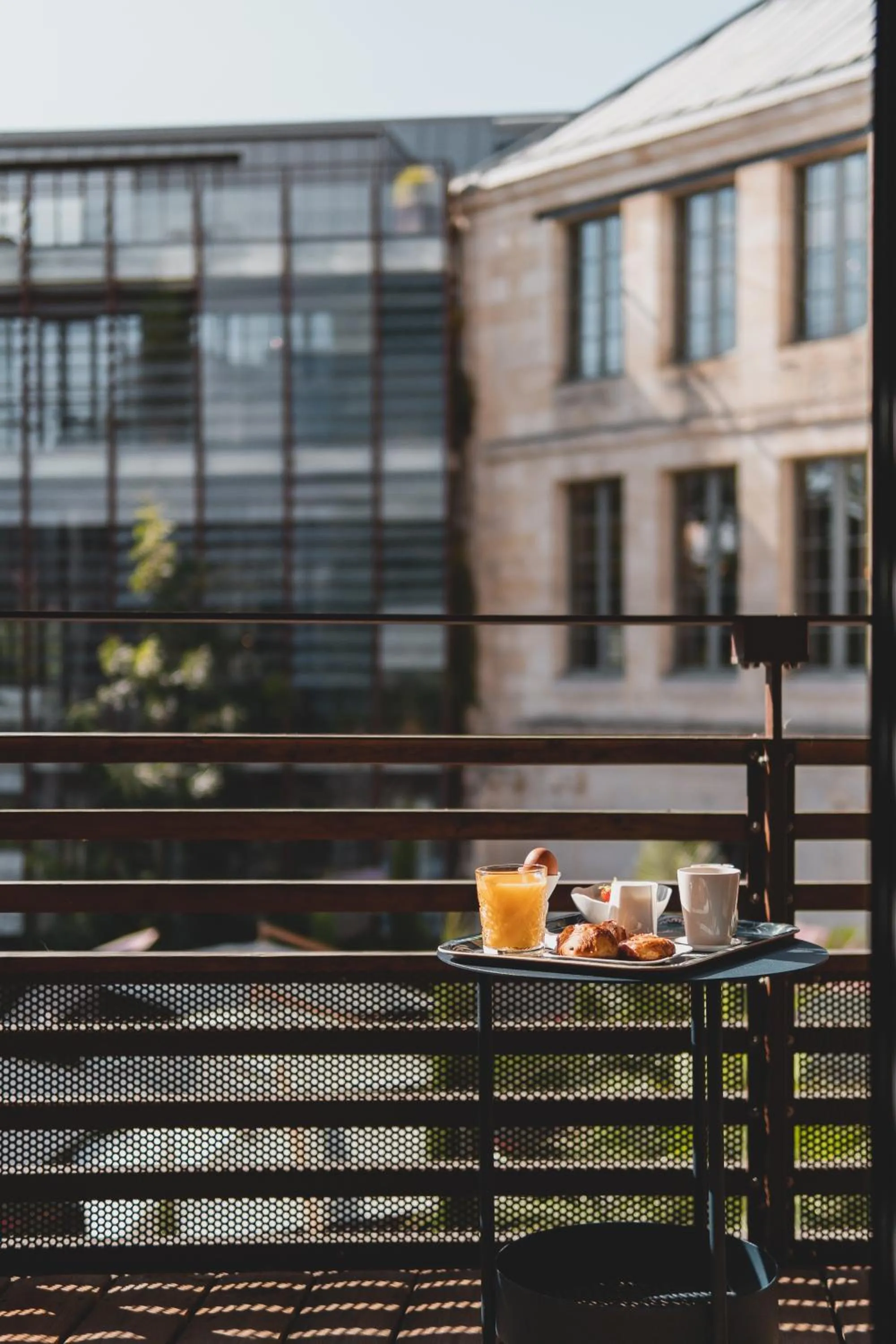 Patio in Hotel La Zoologie & Spa Bordeaux