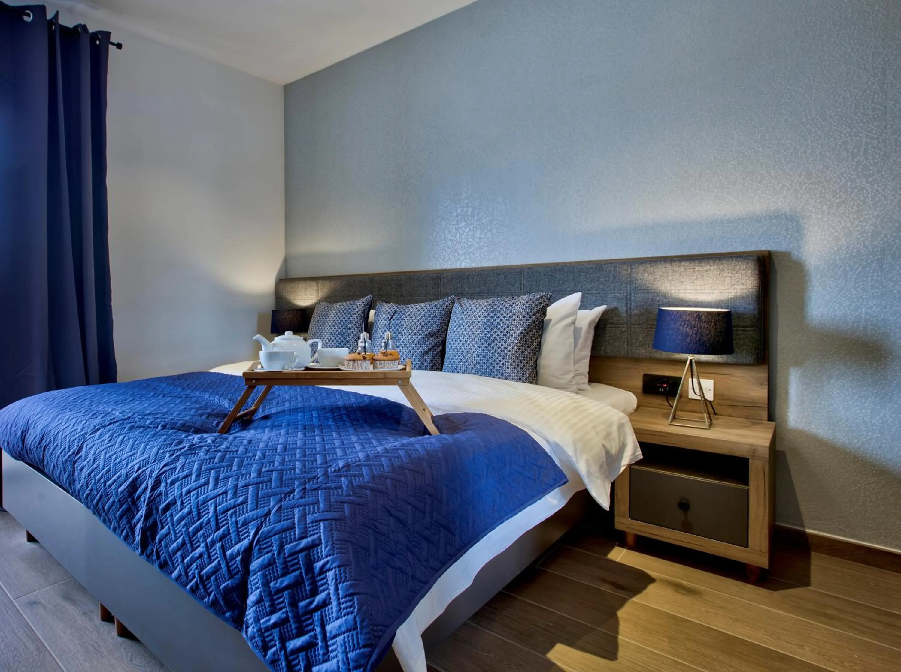Bed in Tritoni Valletta Boutique Hotel