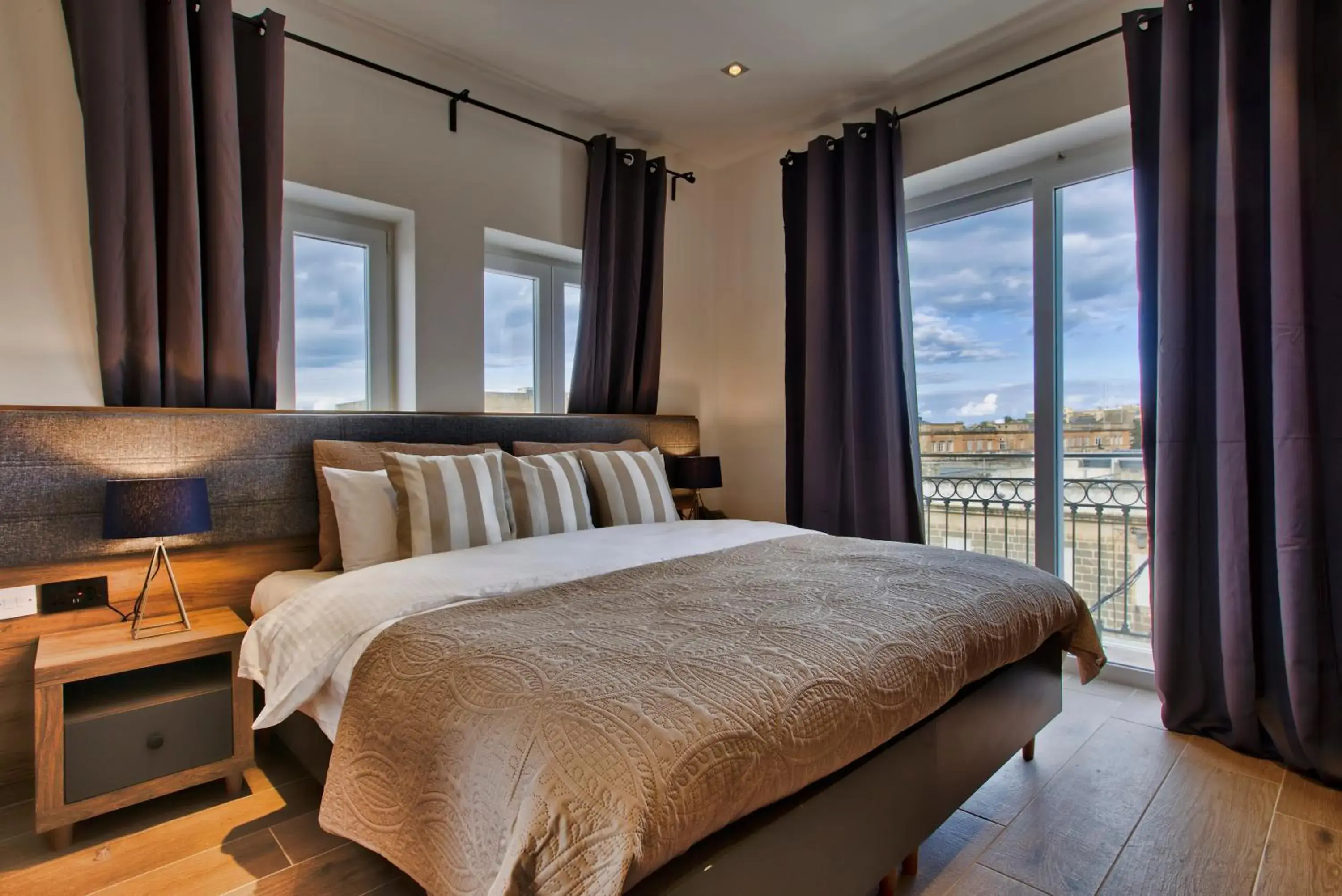 Bed in Tritoni Valletta Boutique Hotel Bed in Tritoni Valletta Boutique Hotel