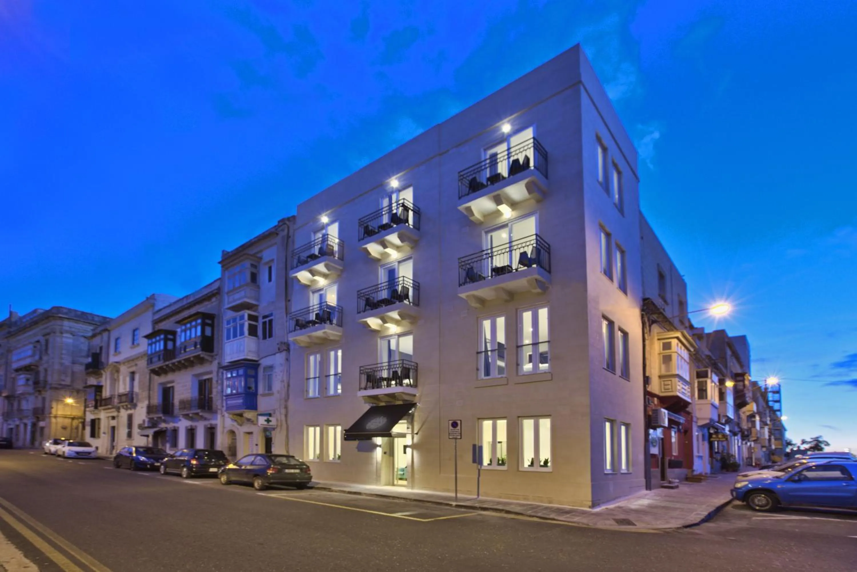 Property building in Tritoni Valletta Boutique Hotel