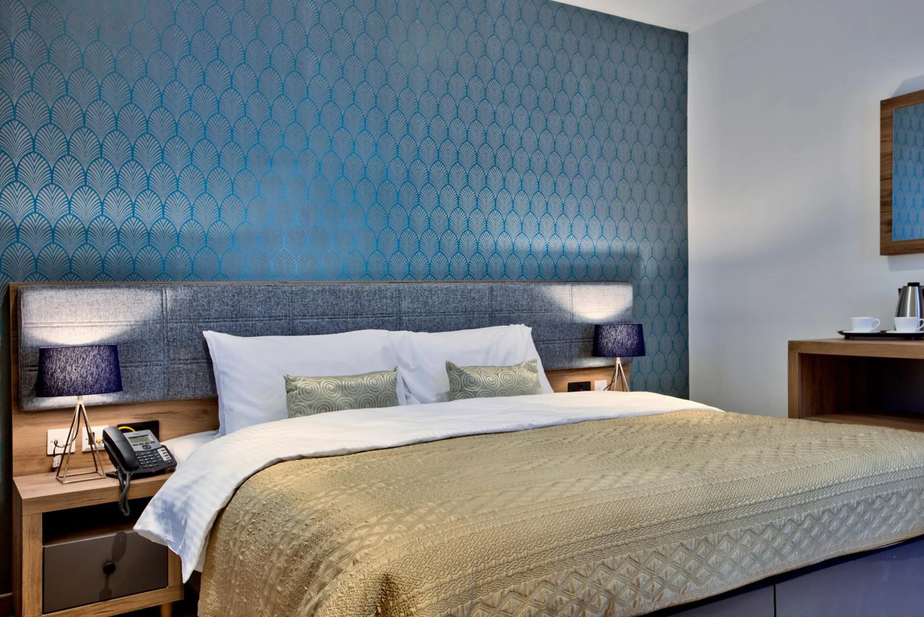 Bed in Tritoni Valletta Boutique Hotel