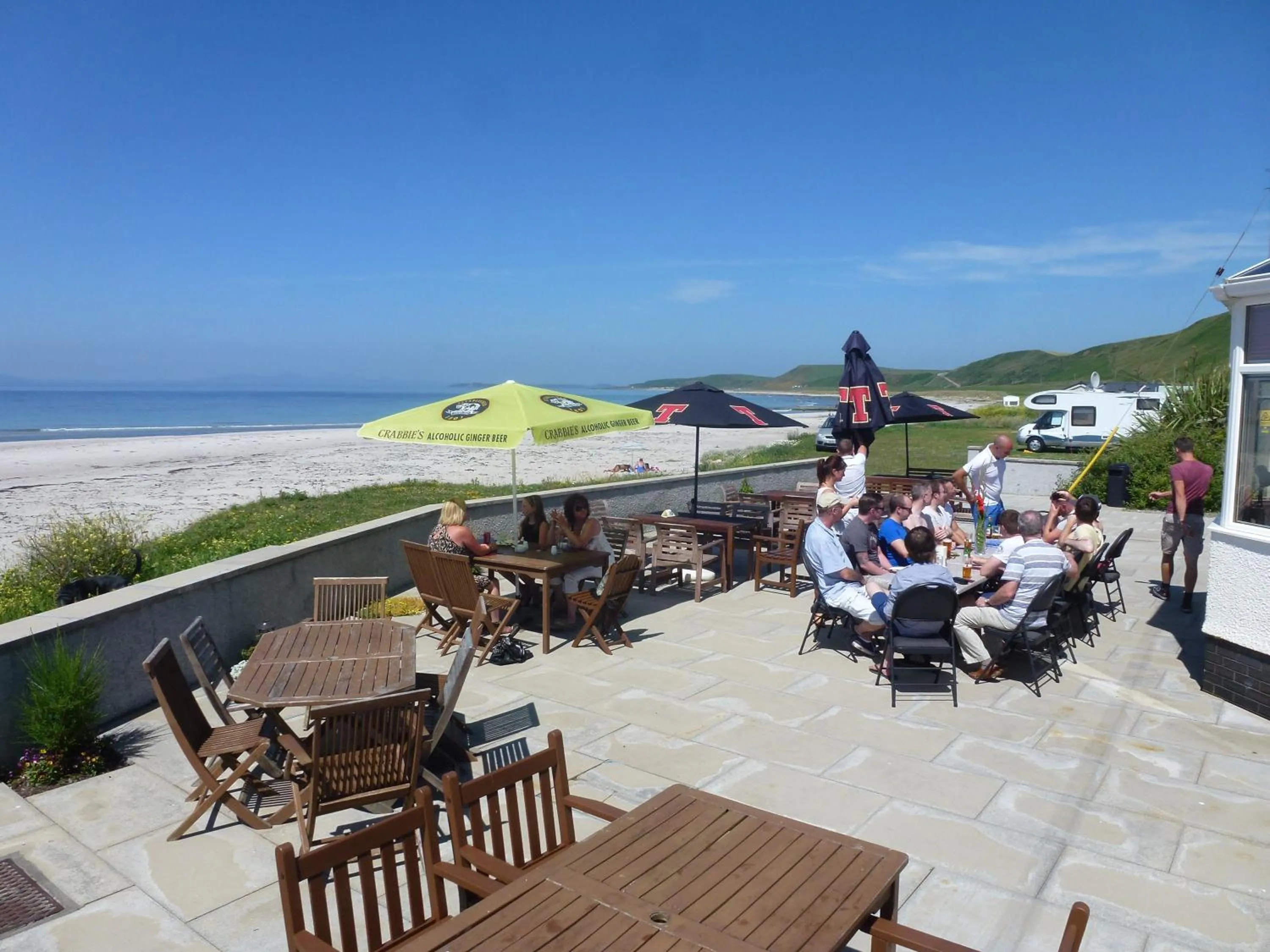 Patio in Argyll Hotel