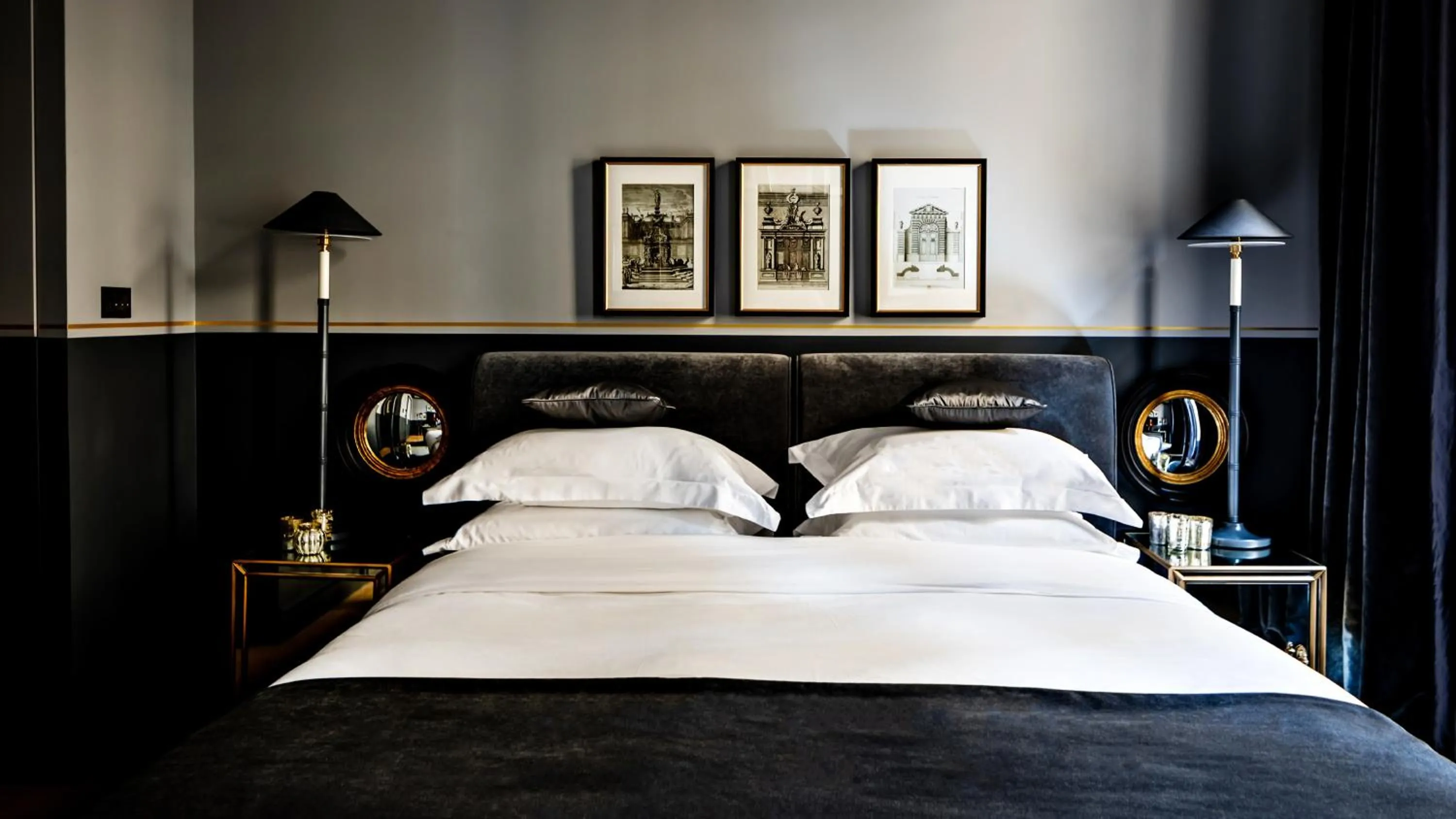 Bedroom, Bed in Monsieur George Hotel & Spa - Champs-Elysées