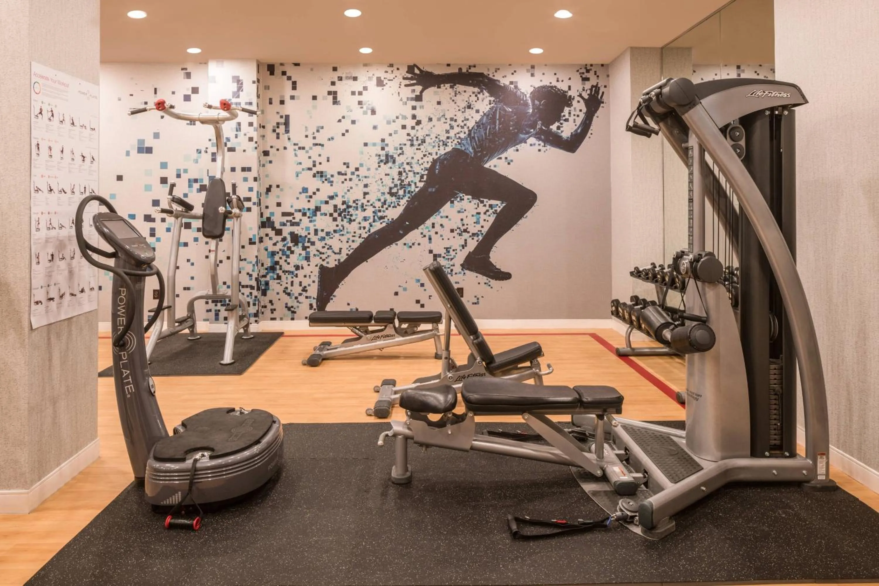 Fitness centre/facilities in Sheraton Salt Lake City